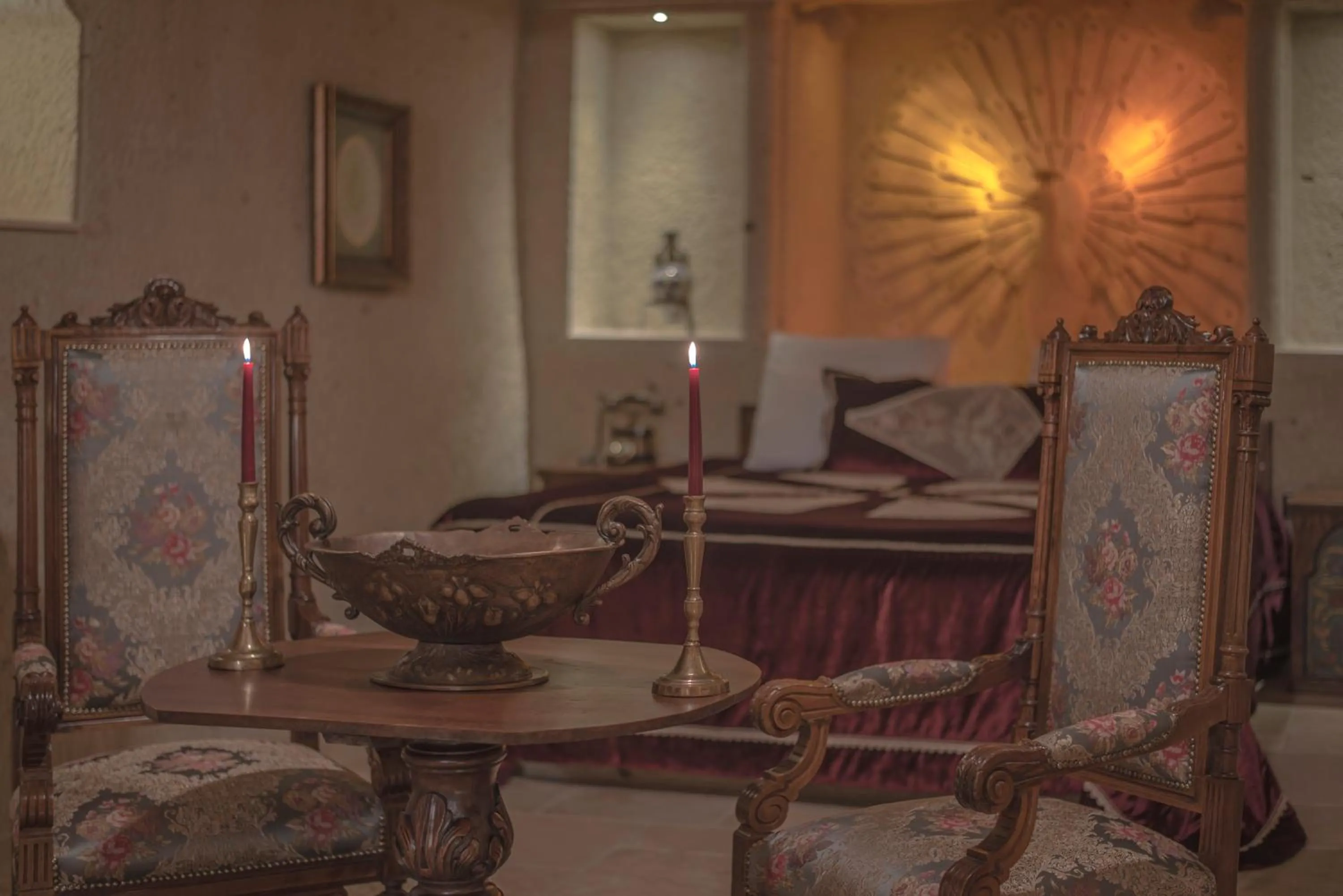 Bedroom, Bed in Elika Cave Suites & Spa