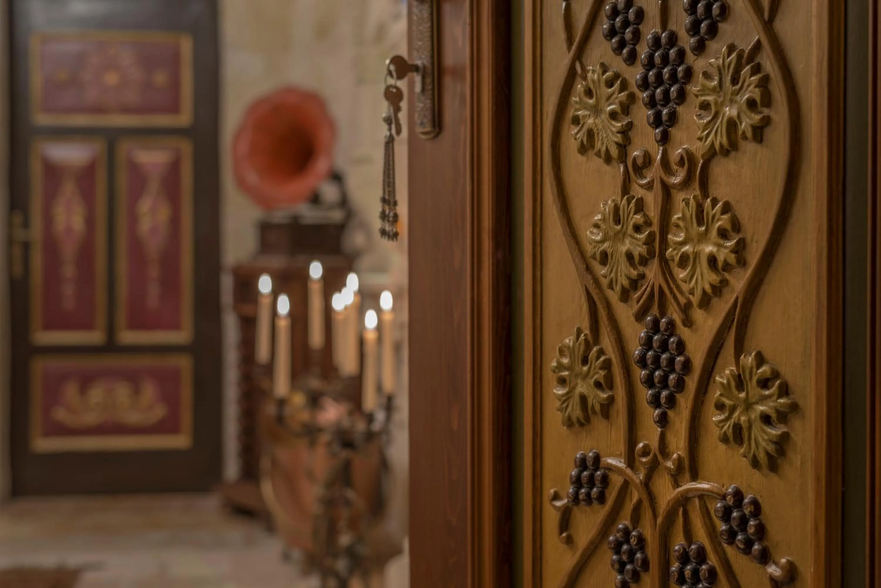 Decorative detail in Elika Cave Suites & Spa