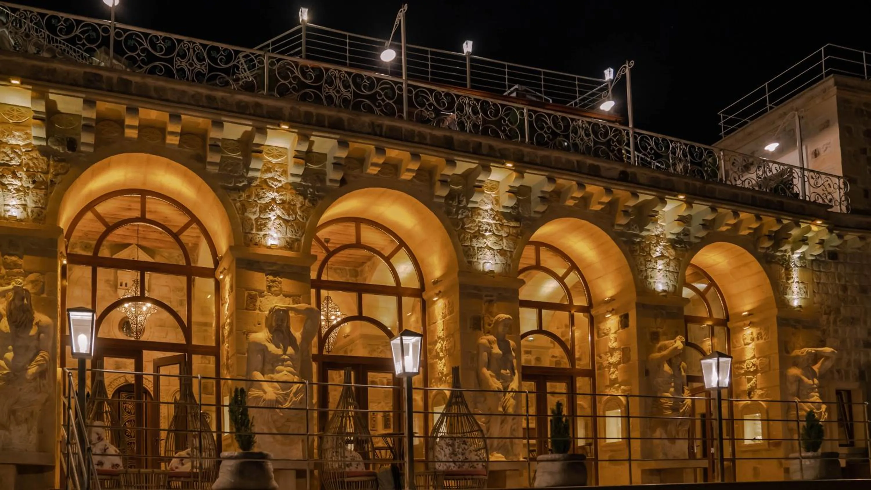 Balcony/Terrace in Elika Cave Suites & Spa