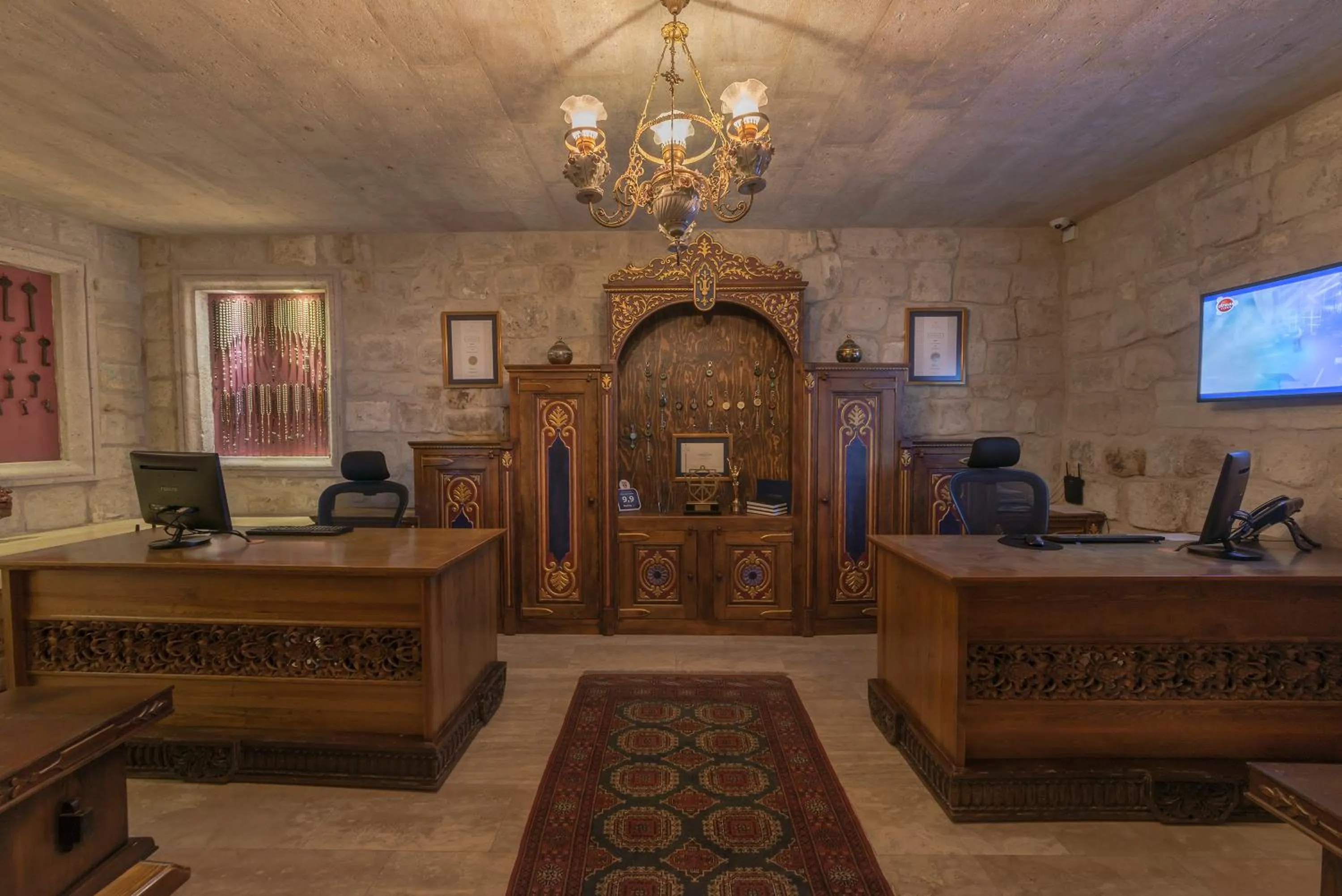 Lobby or reception in Elika Cave Suites & Spa