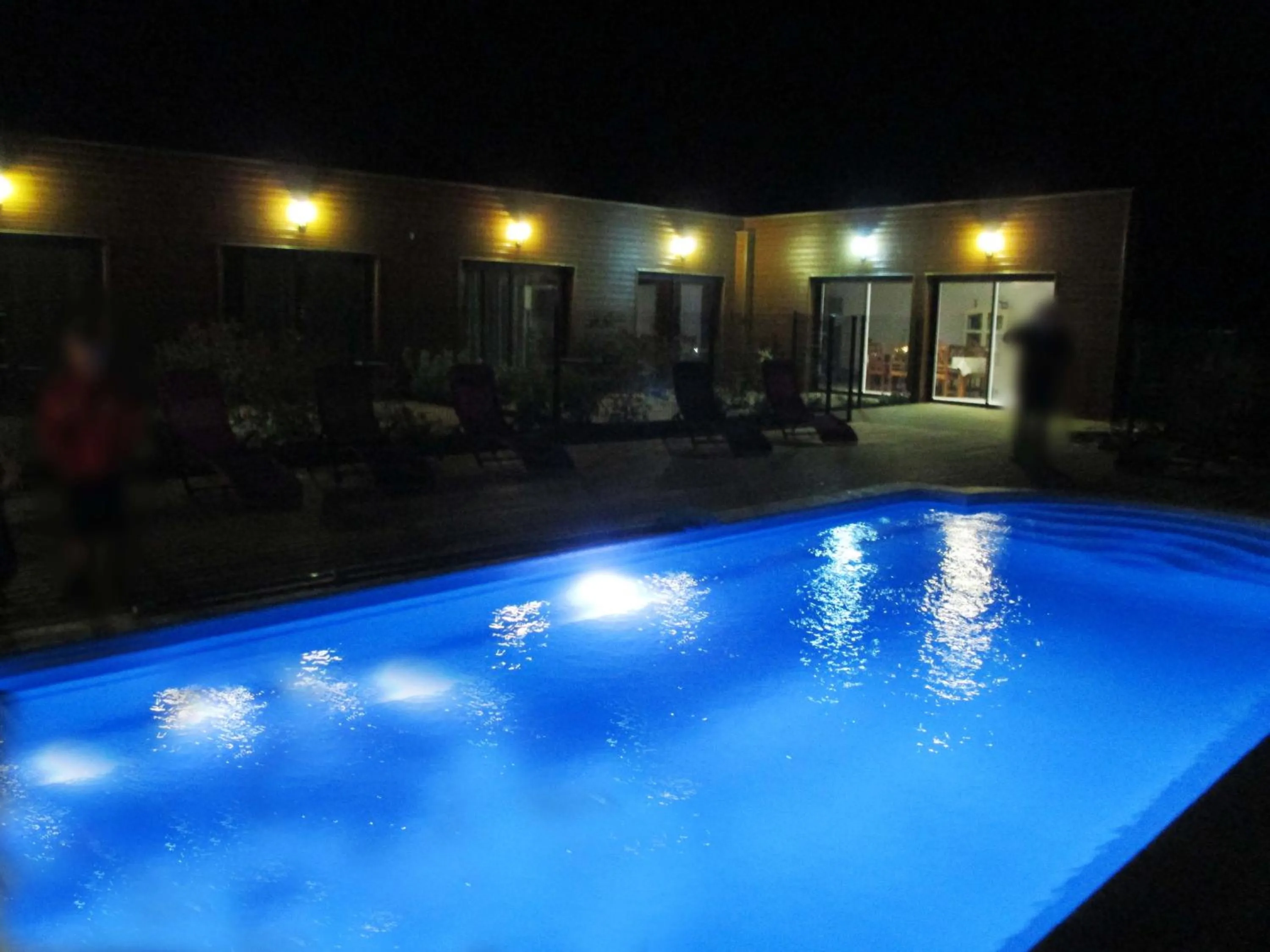 Swimming pool in Les Abris Du Château