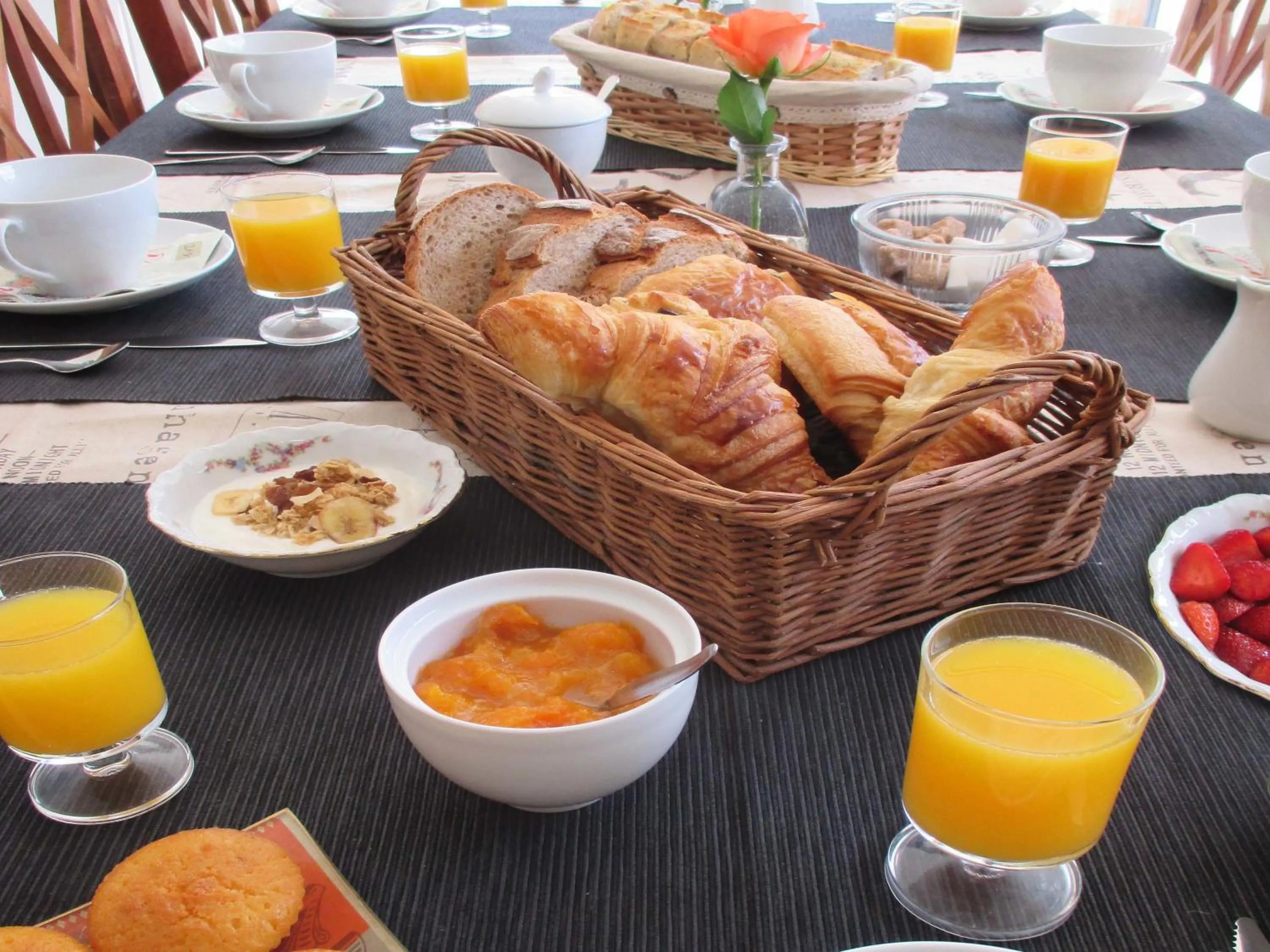 Food close-up in Les Abris Du Château