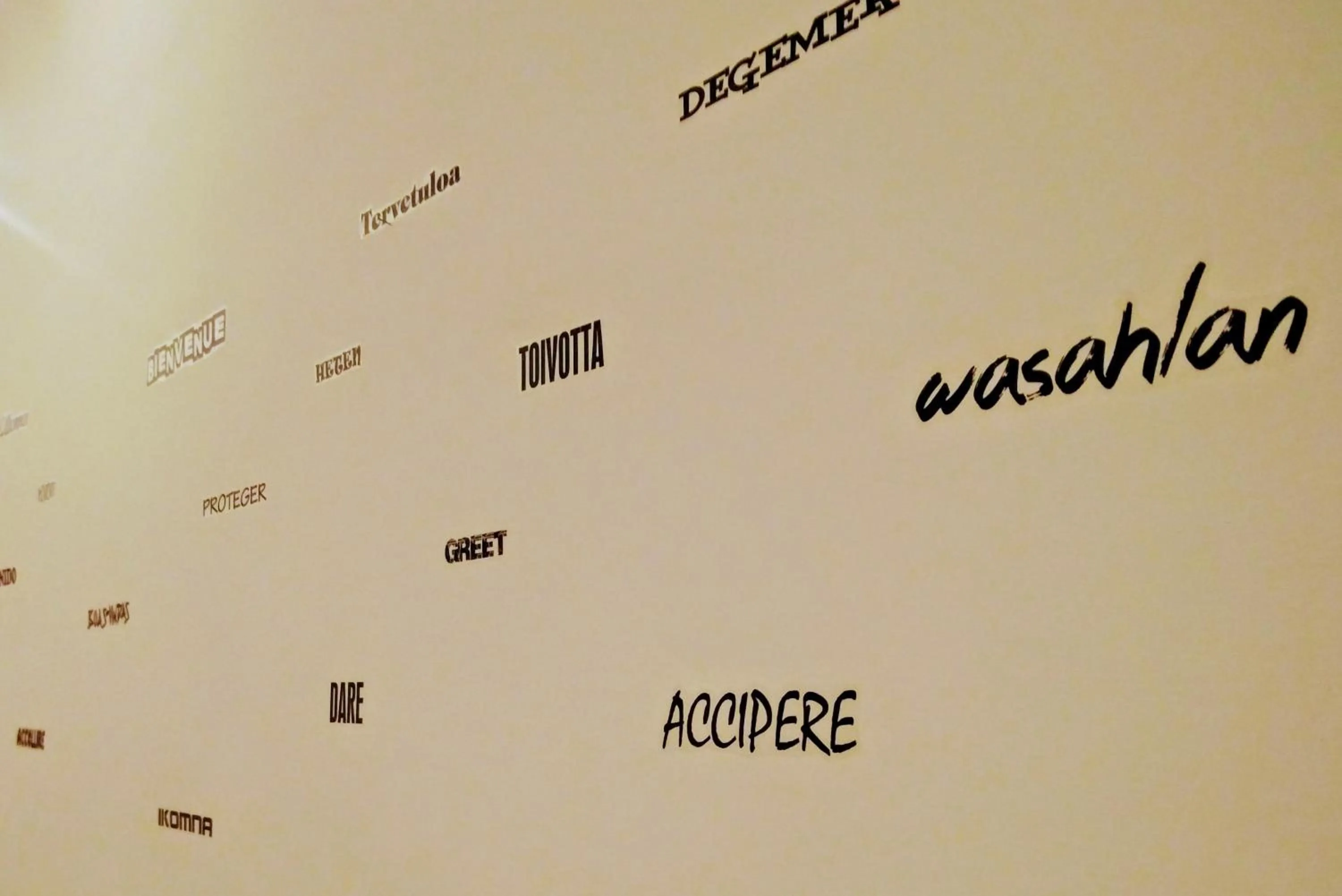 Logo/Certificate/Sign in Rome Center Rooms