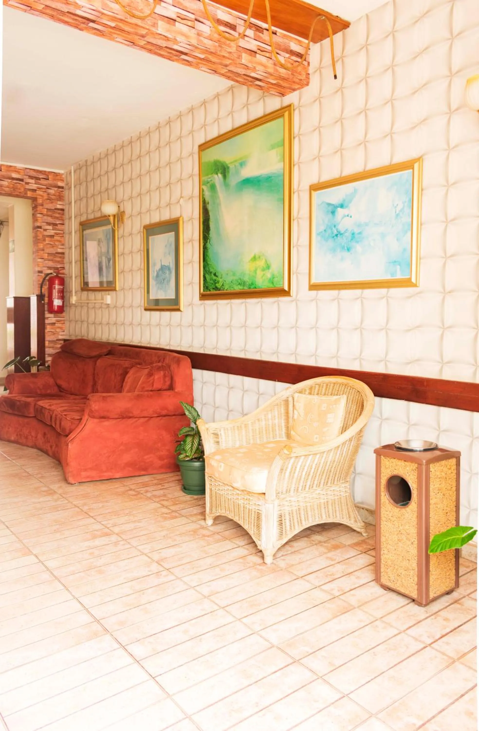 Lobby or reception in Agip Motel Mbarara