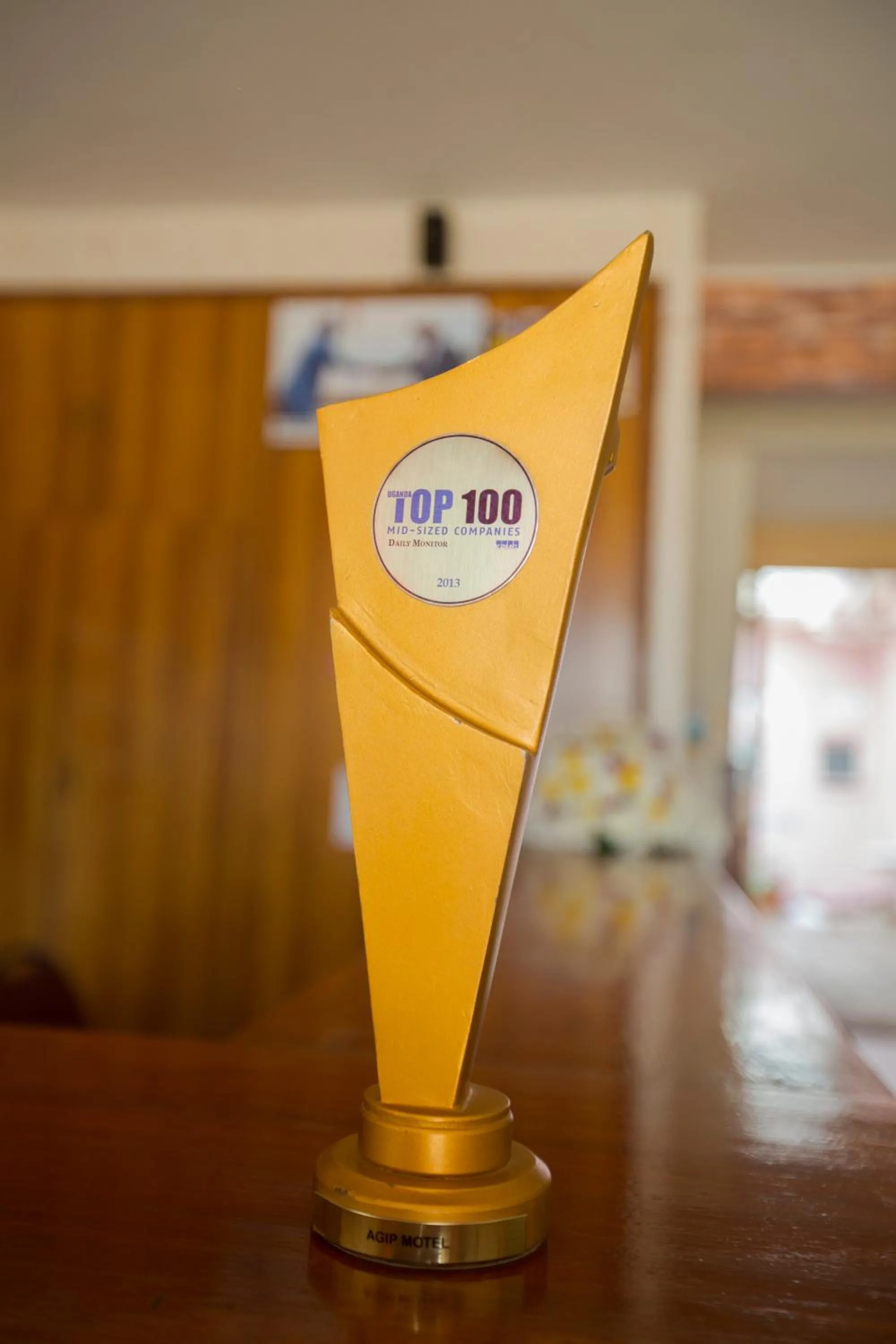 Certificate/Award in Agip Motel Mbarara