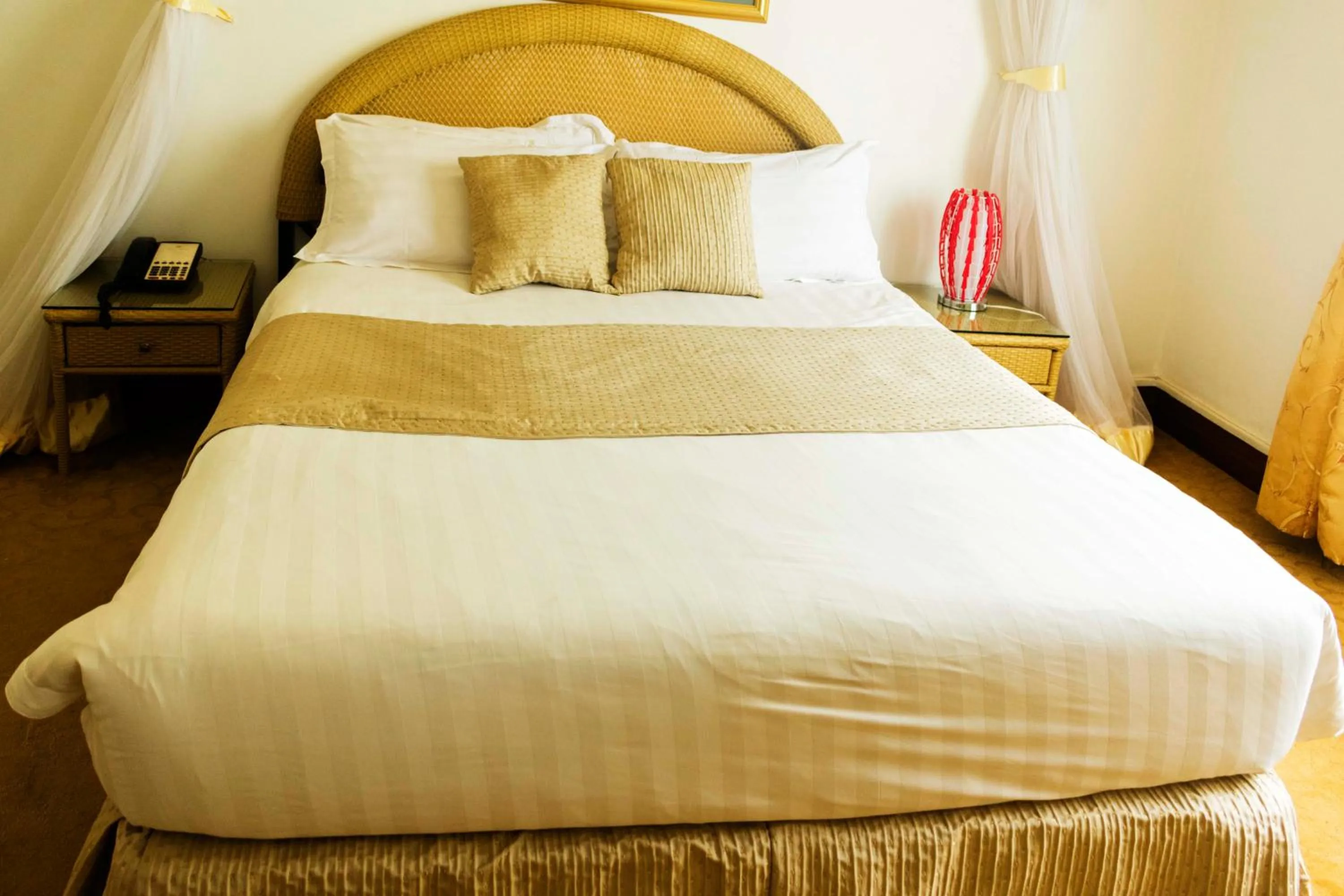 Bed in Agip Motel Mbarara