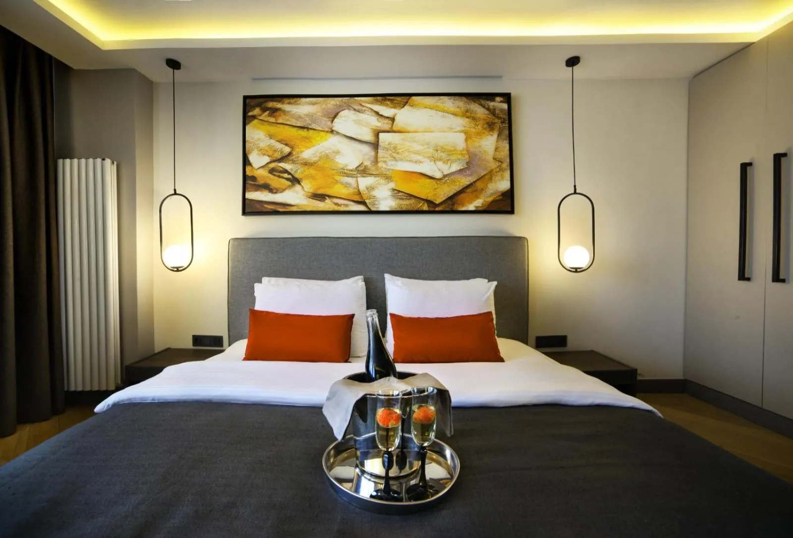 Bed in The Capital Suites