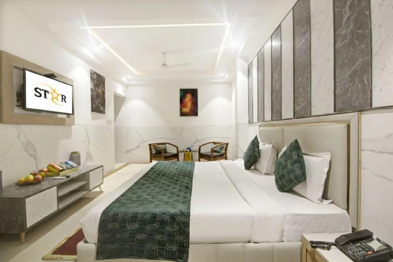 Bed in Hotel DELHI 37 by STAR GROUP
