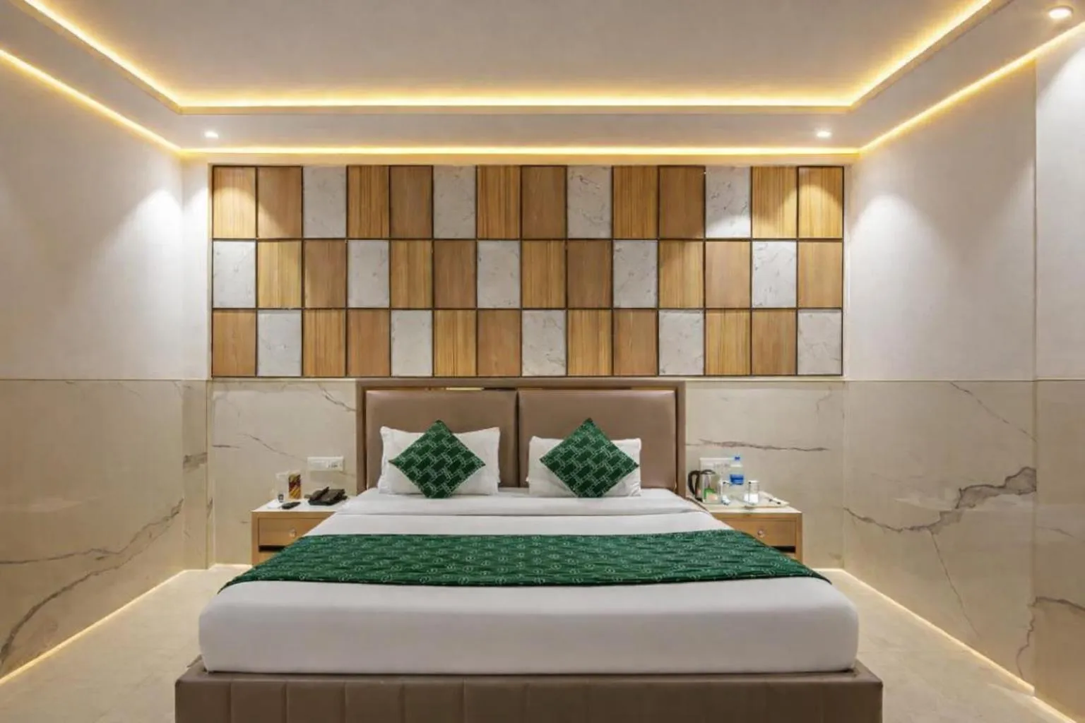 Bed in Hotel DELHI 37 by STAR GROUP