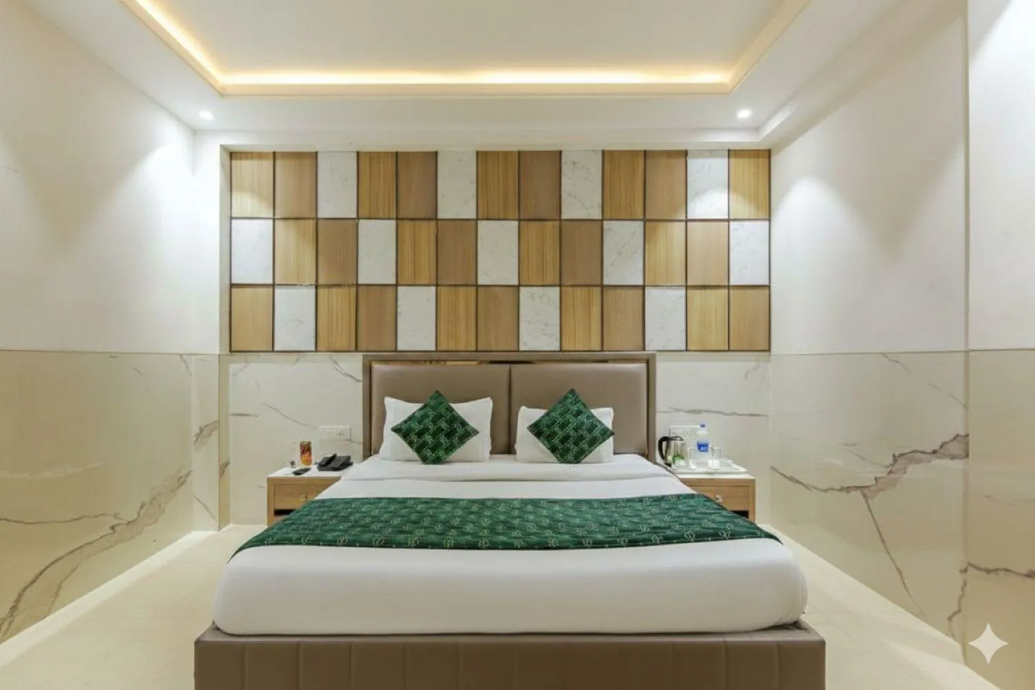 Bed in Hotel DELHI 37 by STAR GROUP