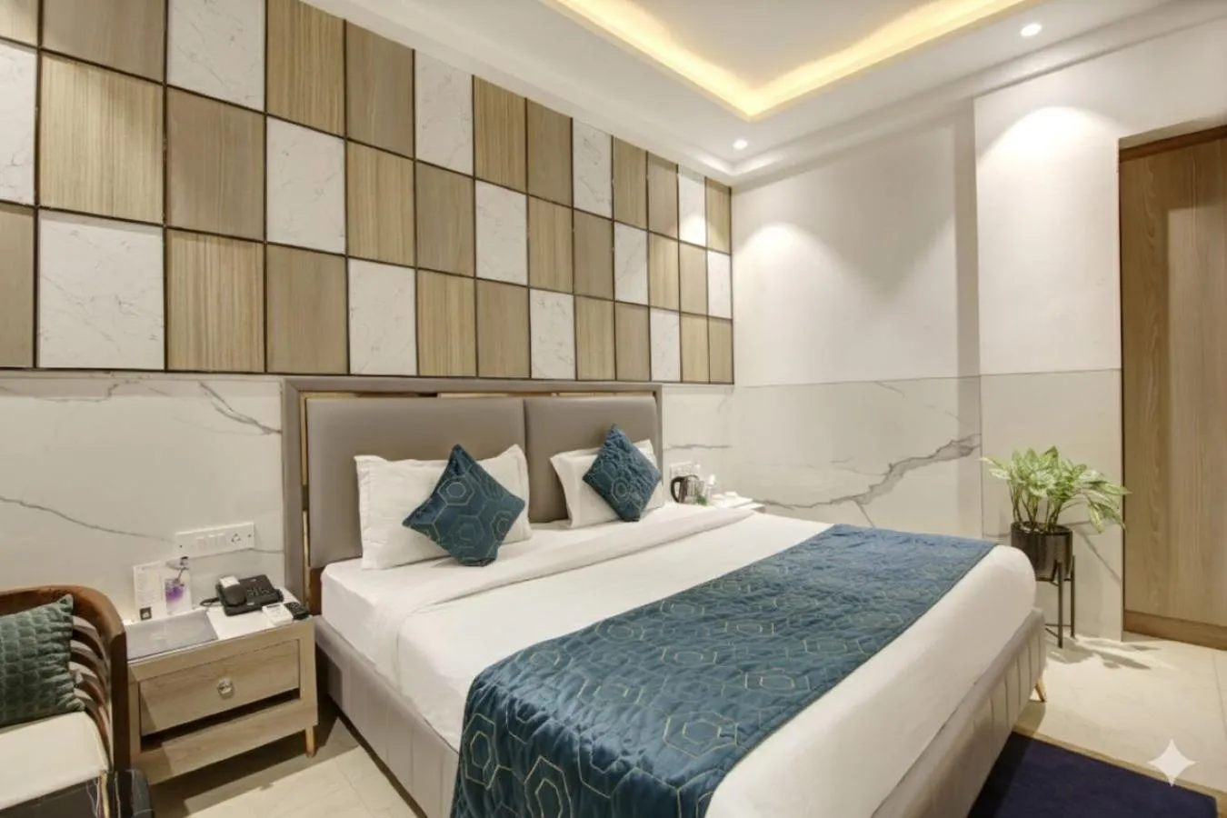 Bedroom, Bed in Hotel DELHI 37 by STAR GROUP
