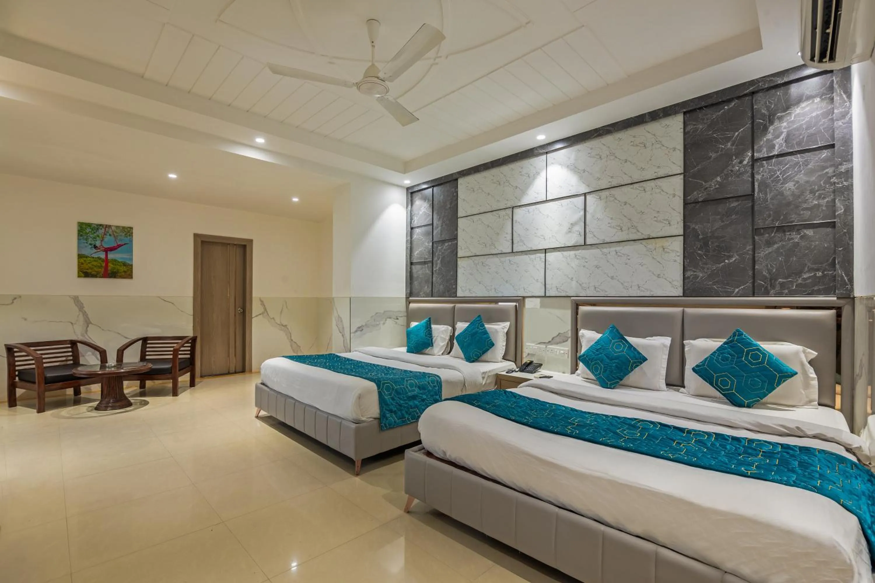 Bedroom, Bed in Hotel DELHI 37 by STAR GROUP