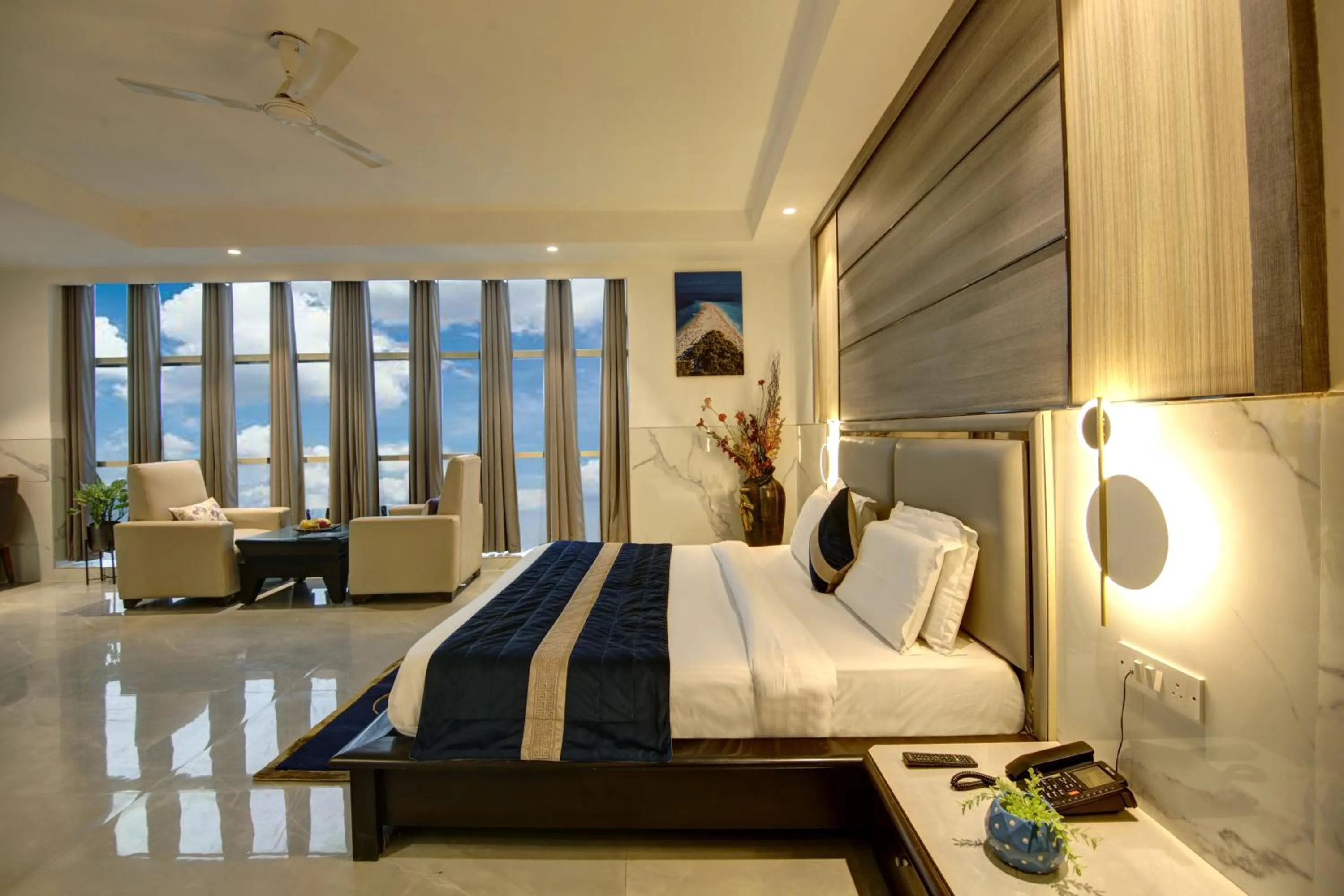 Bed in Hotel DELHI 37 by STAR GROUP