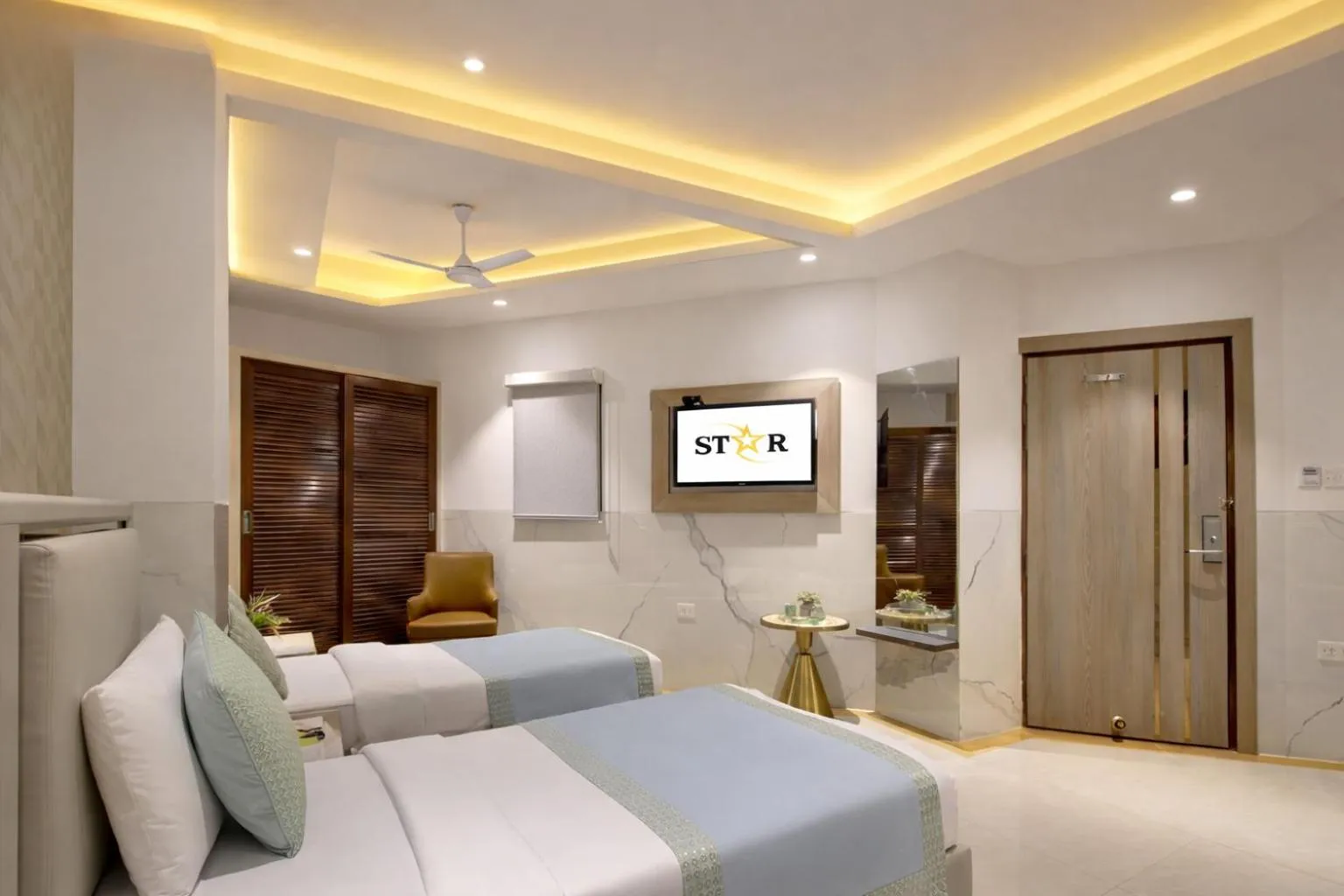 TV and multimedia, Bed in Hotel DELHI 37 by STAR GROUP