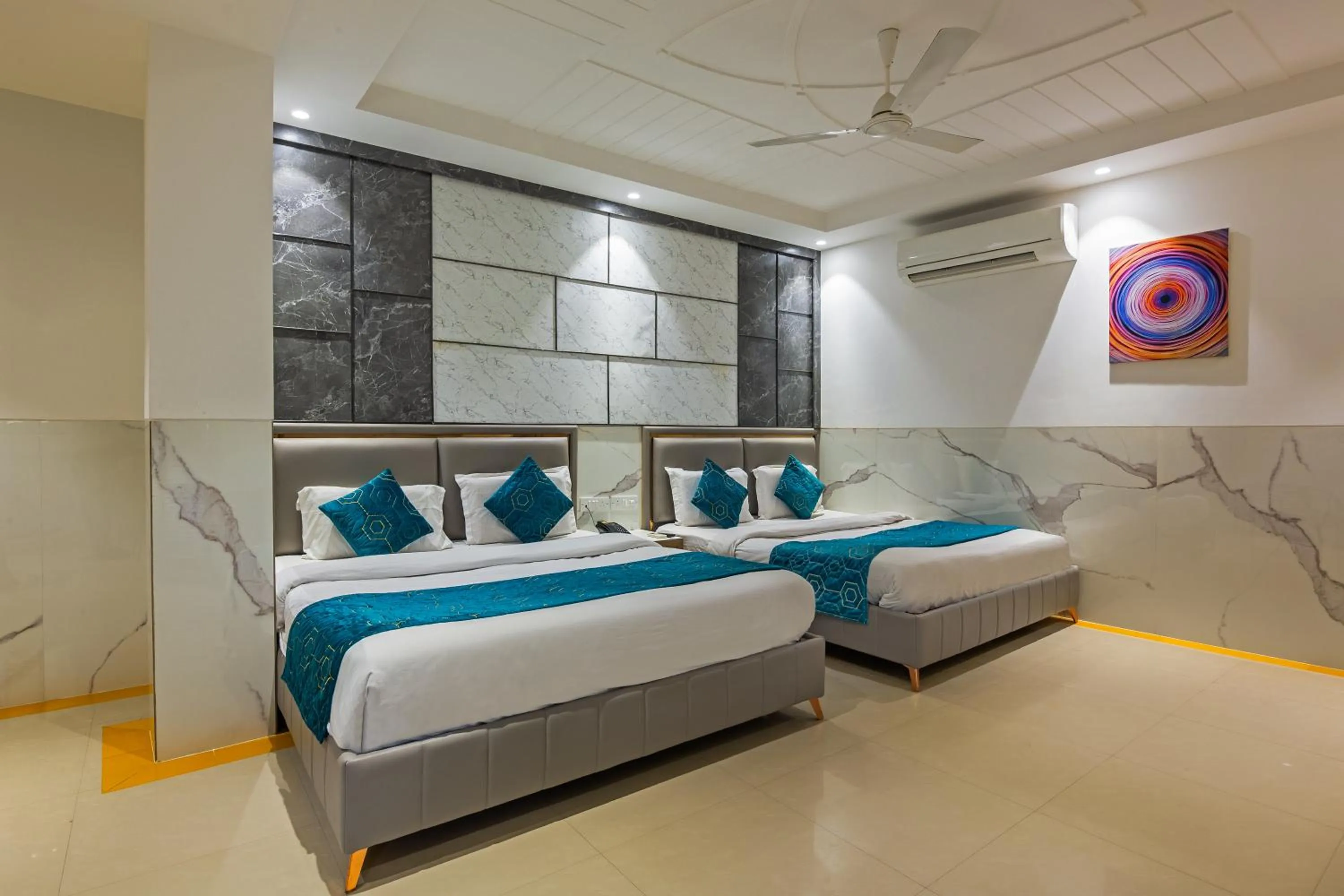 Bedroom, Bed in Hotel DELHI 37 by STAR GROUP