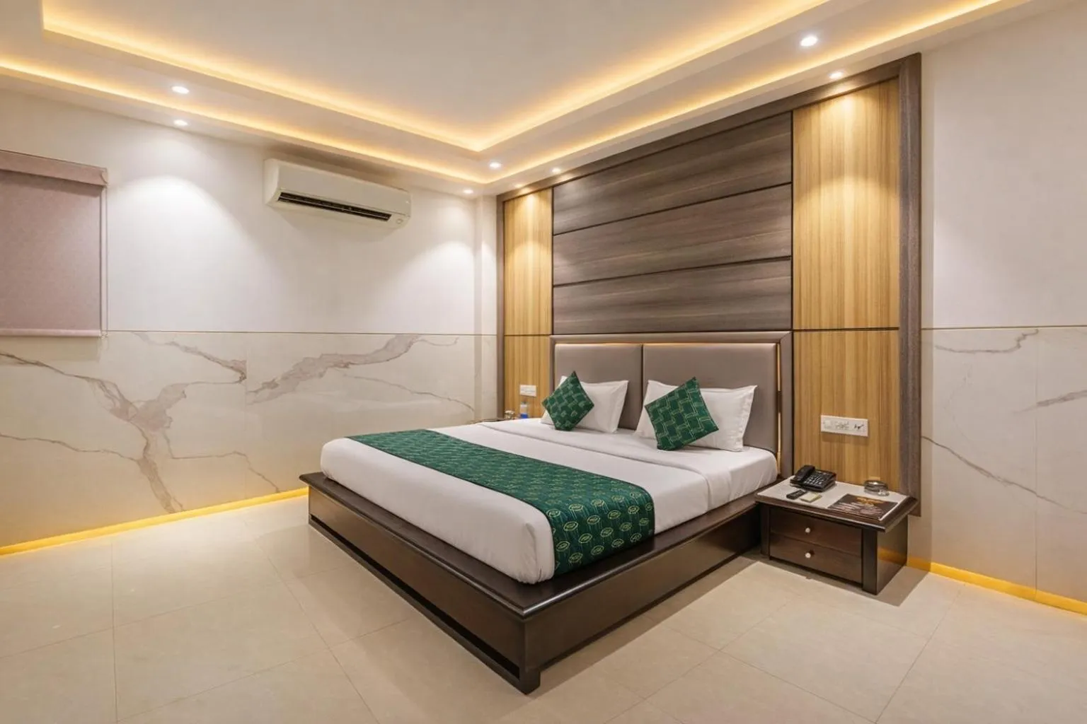 Photo of the whole room, Bed in Hotel DELHI 37 by STAR GROUP