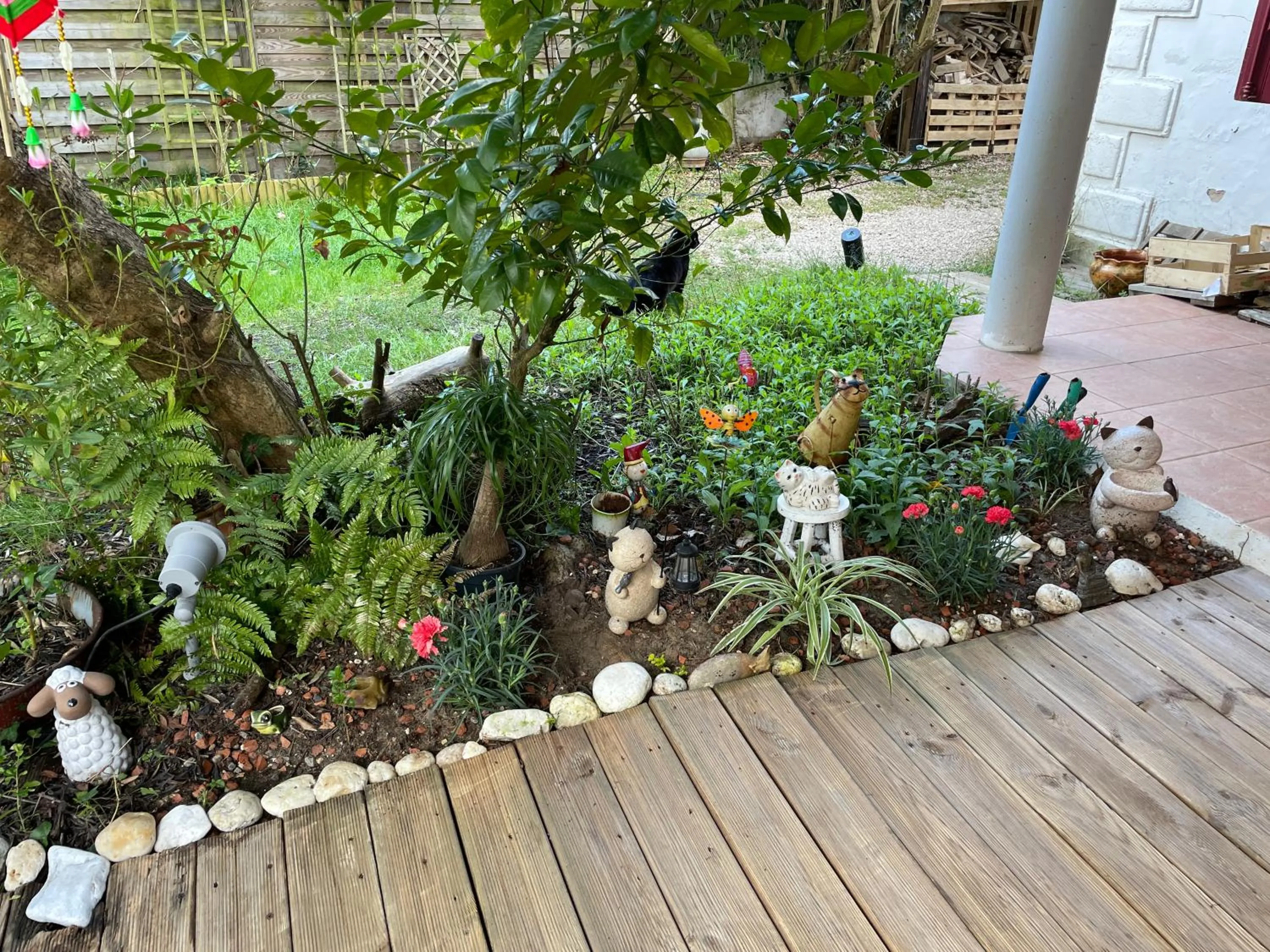 Patio in La Chambre Du Voyageur