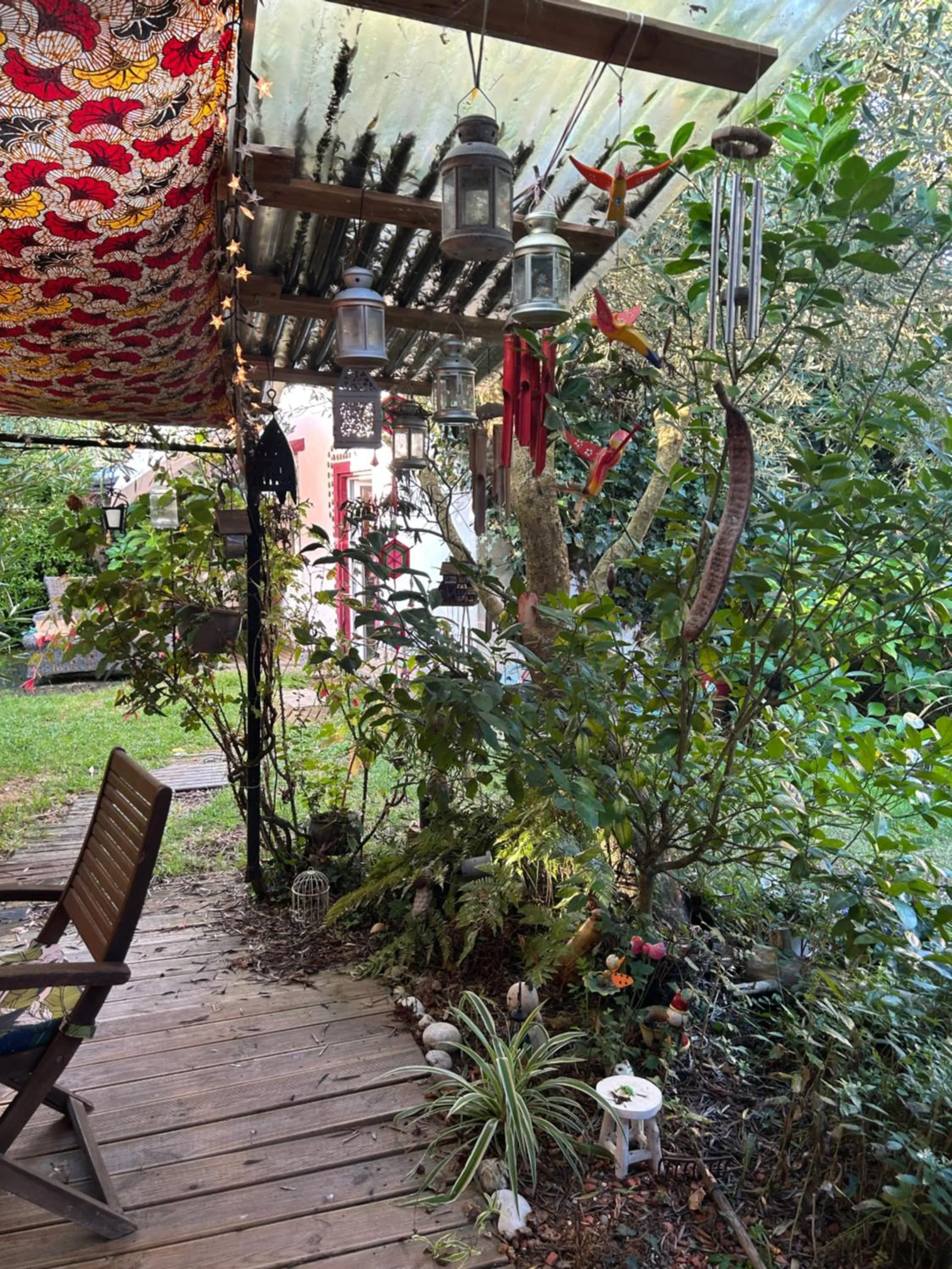 Patio in La Chambre Du Voyageur