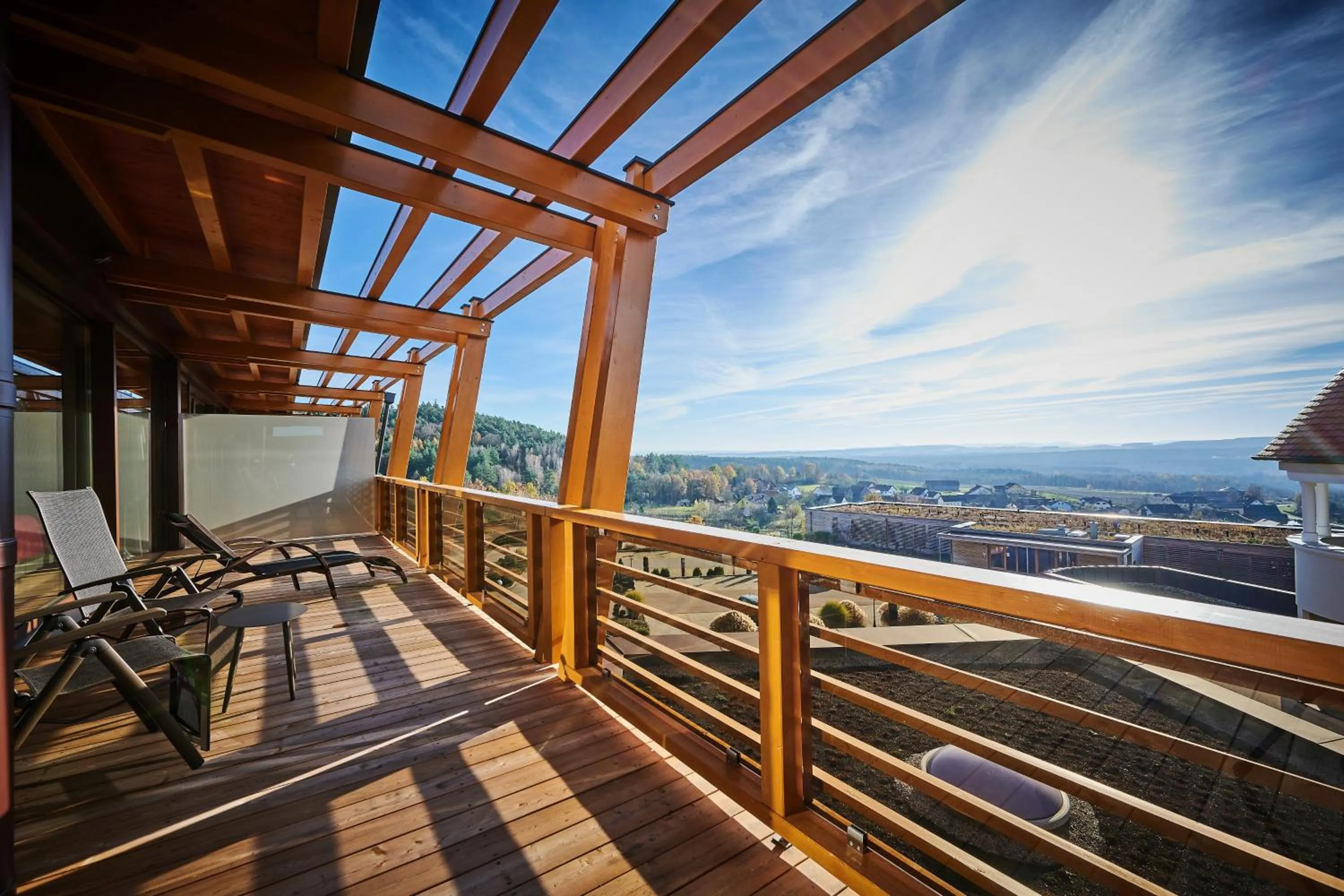 Balcony/Terrace in Der Birkenhof Spa & Genuss Resort