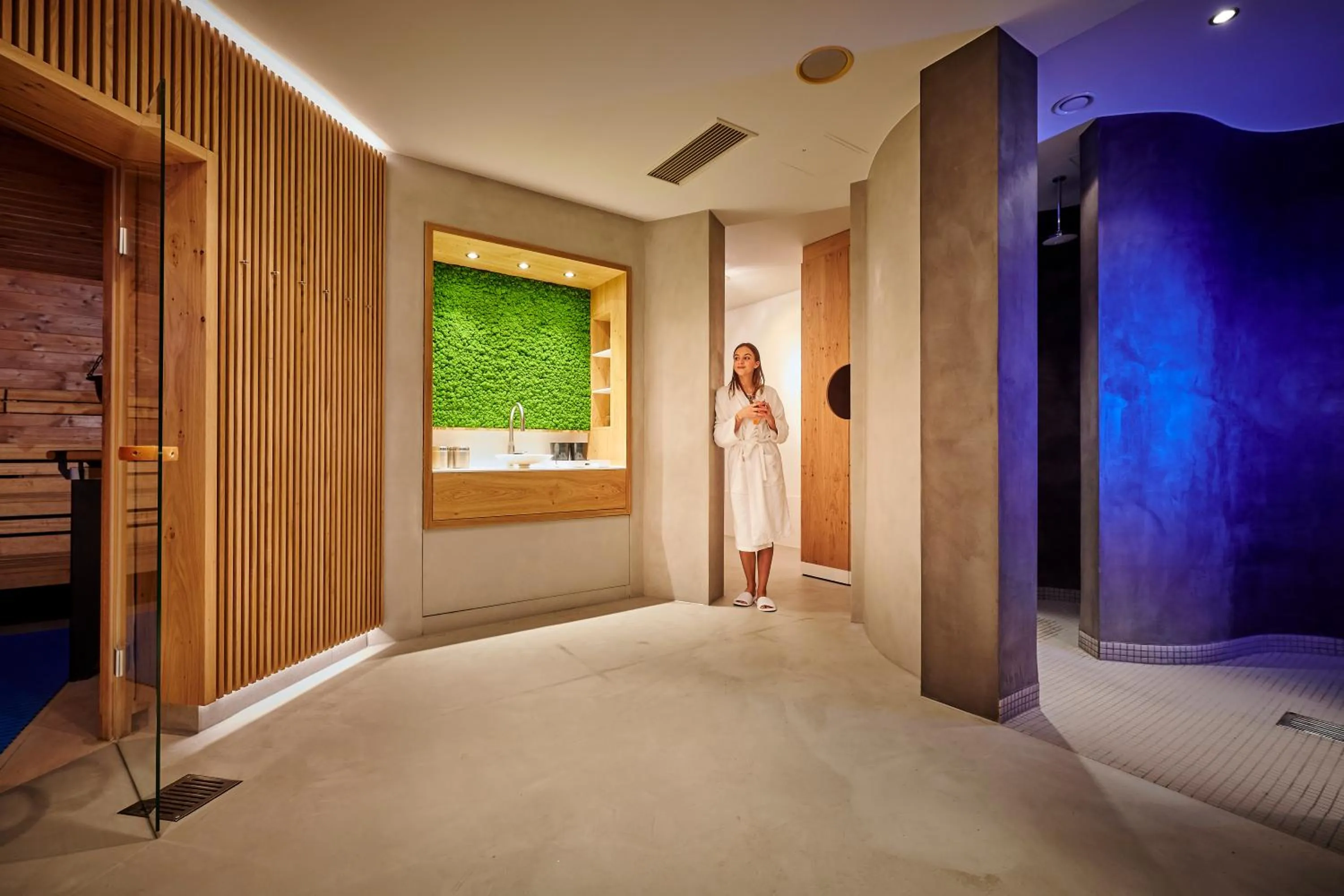 Sauna in Der Birkenhof Spa & Genuss Resort