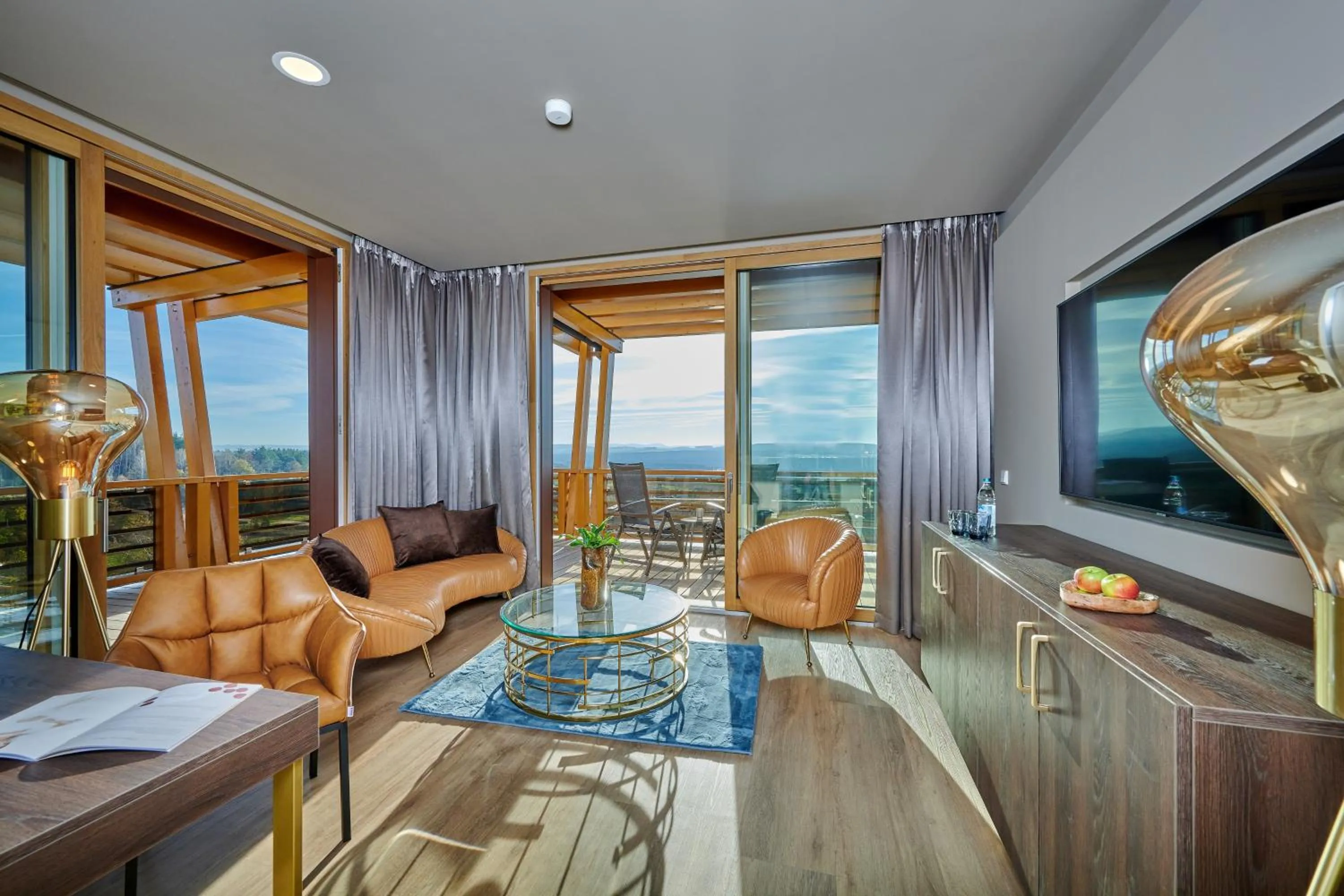 Living room in Der Birkenhof Spa & Genuss Resort