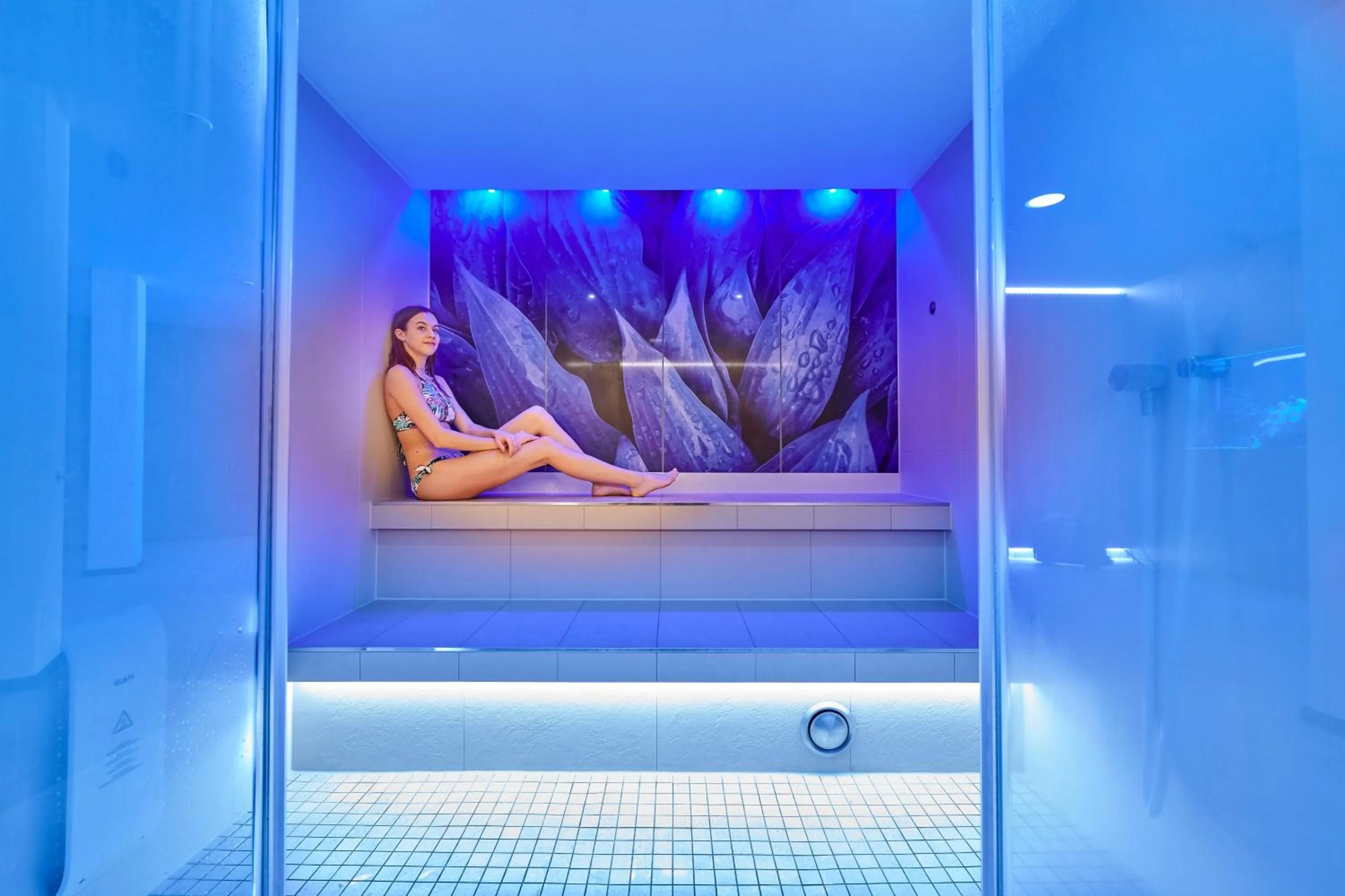 Steam room in Der Birkenhof Spa & Genuss Resort