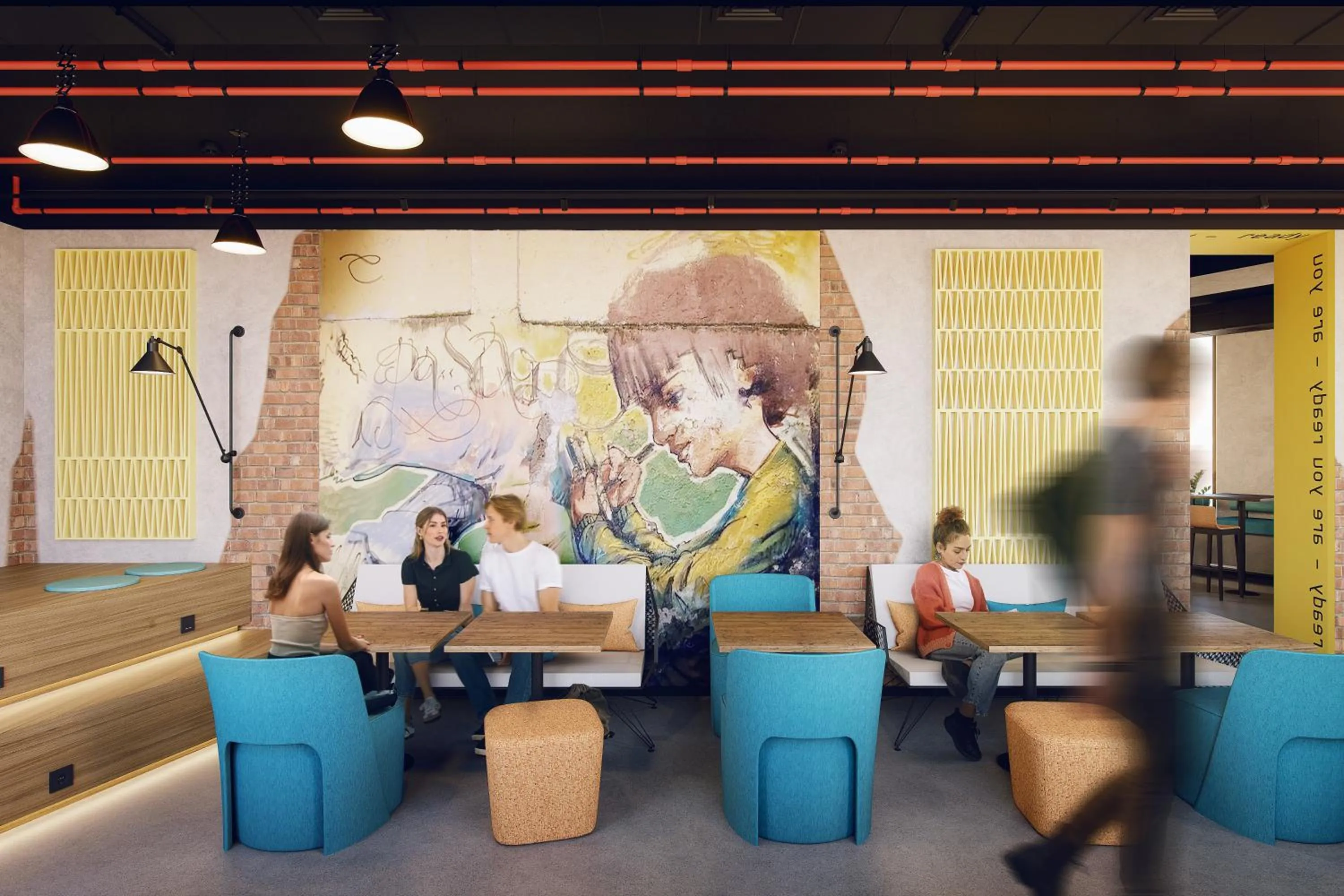 Living room in The Central House Granada Elvira