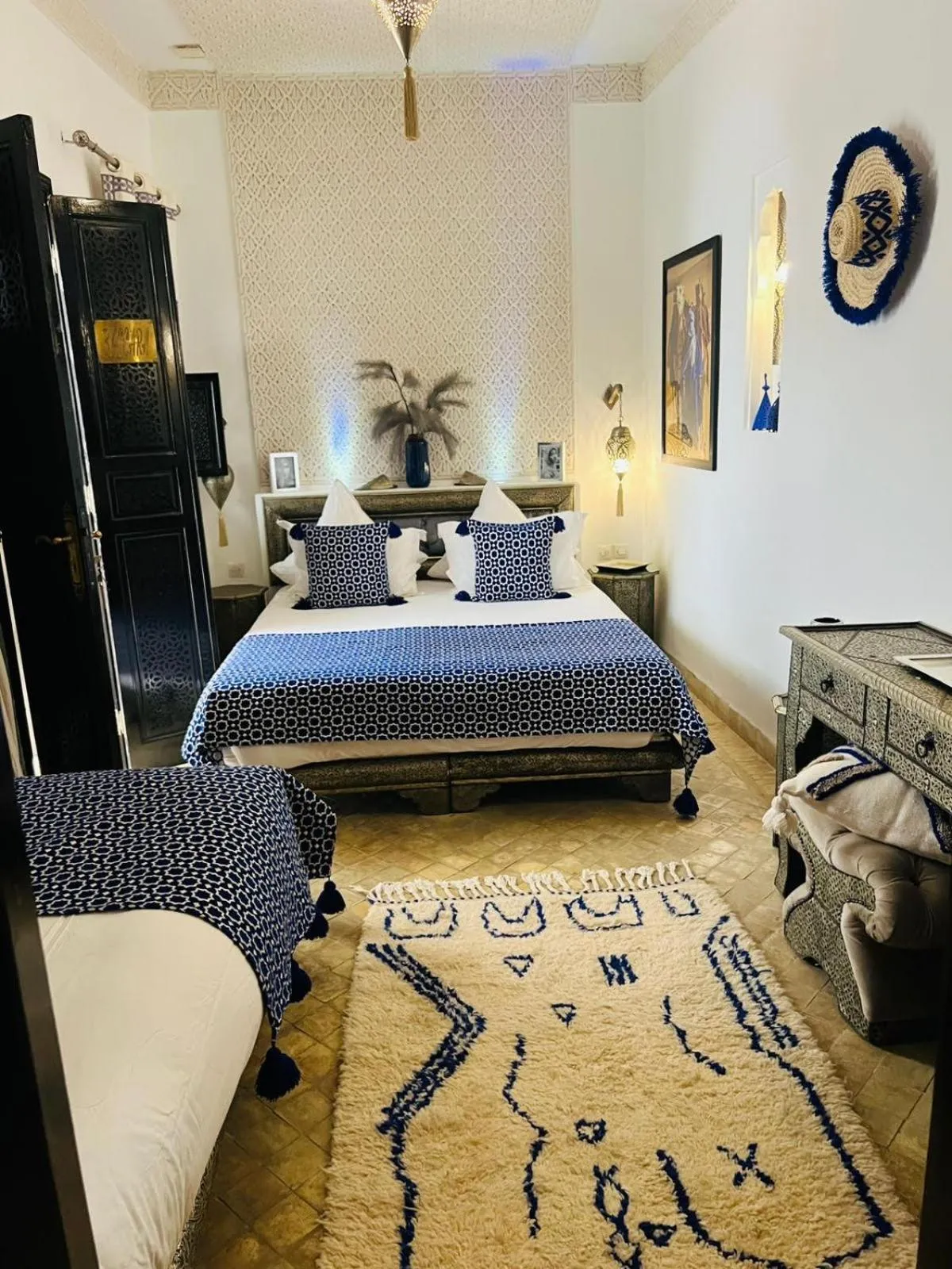 Bed in Riad Rêve d'Or