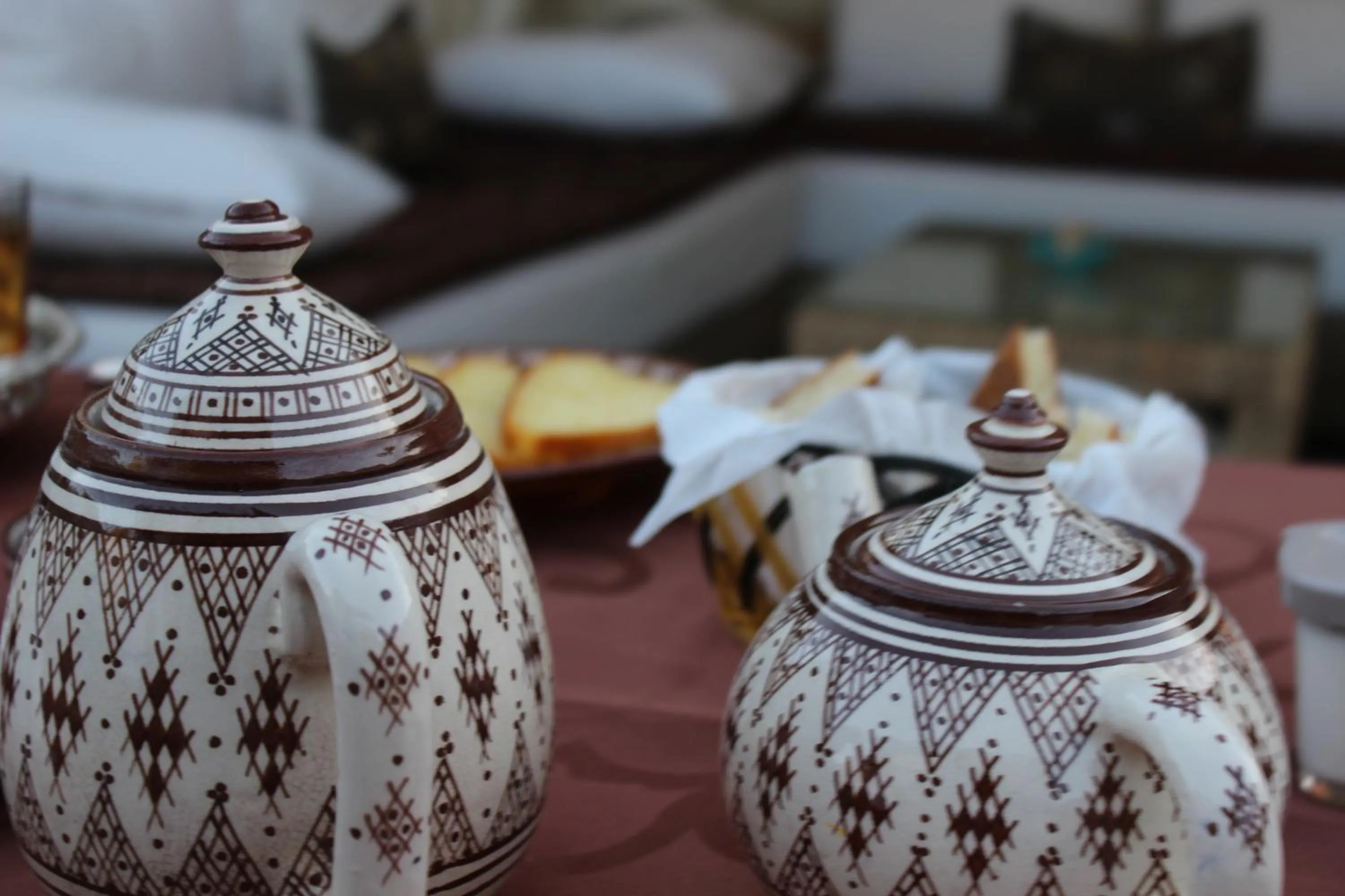 Decorative detail in Riad Rêve d'Or
