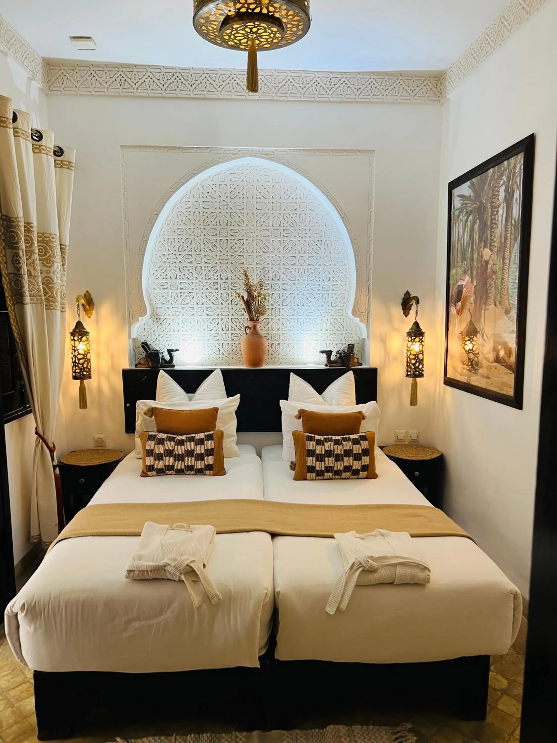 Bed in Riad Rêve d'Or