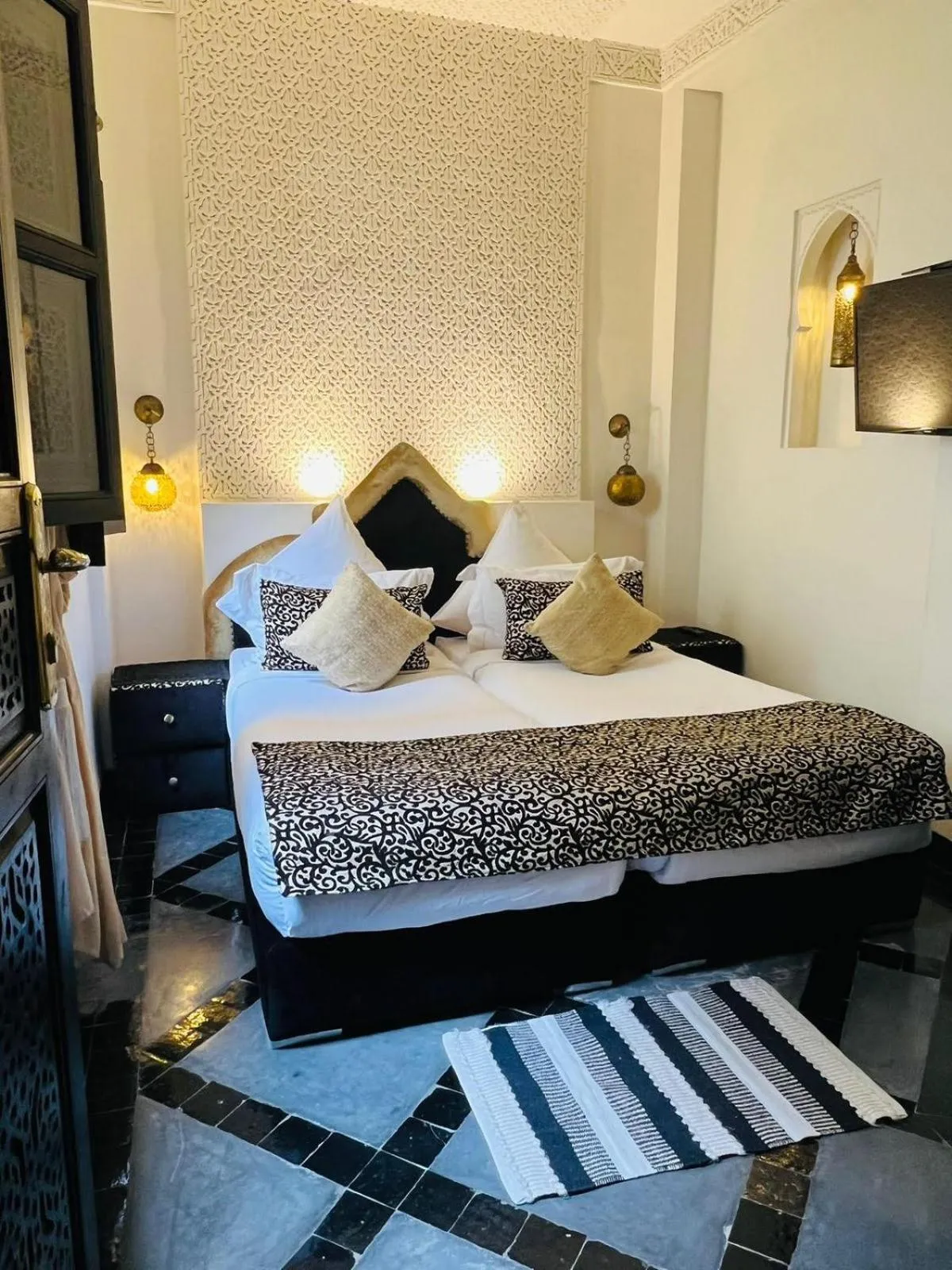 Bed in Riad Rêve d'Or