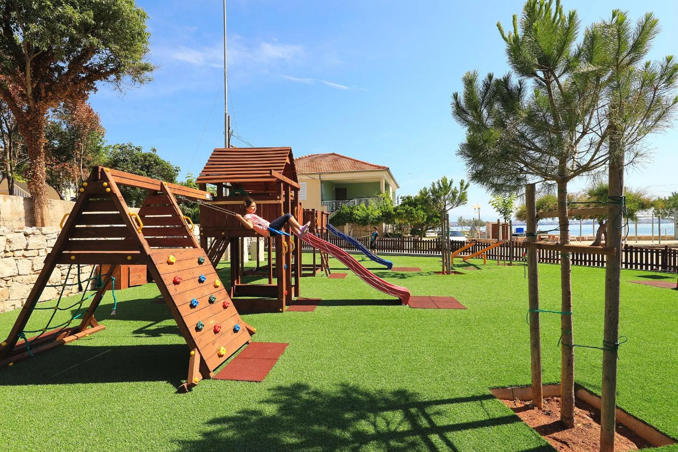 Children play ground in Vile Dalmacija