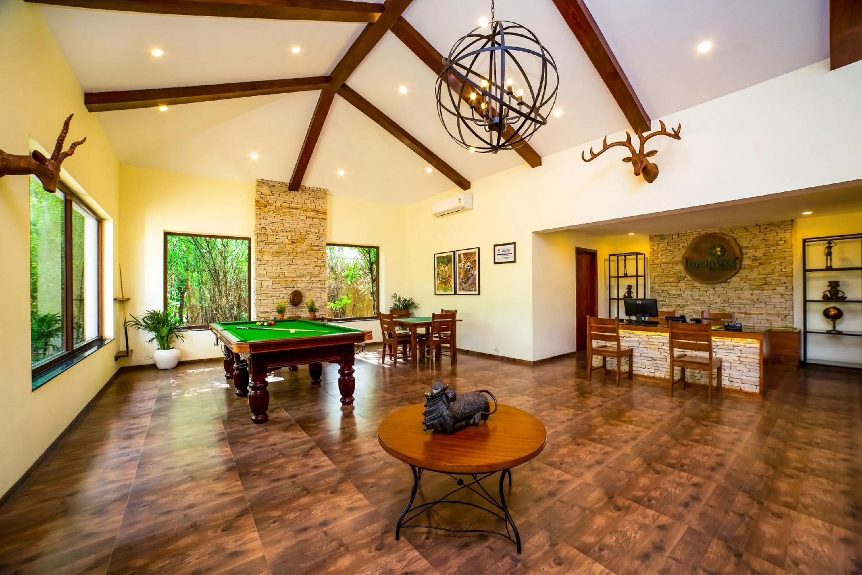 Billiard in Lemon Tree Wildlife Resort, Bandhavgarh