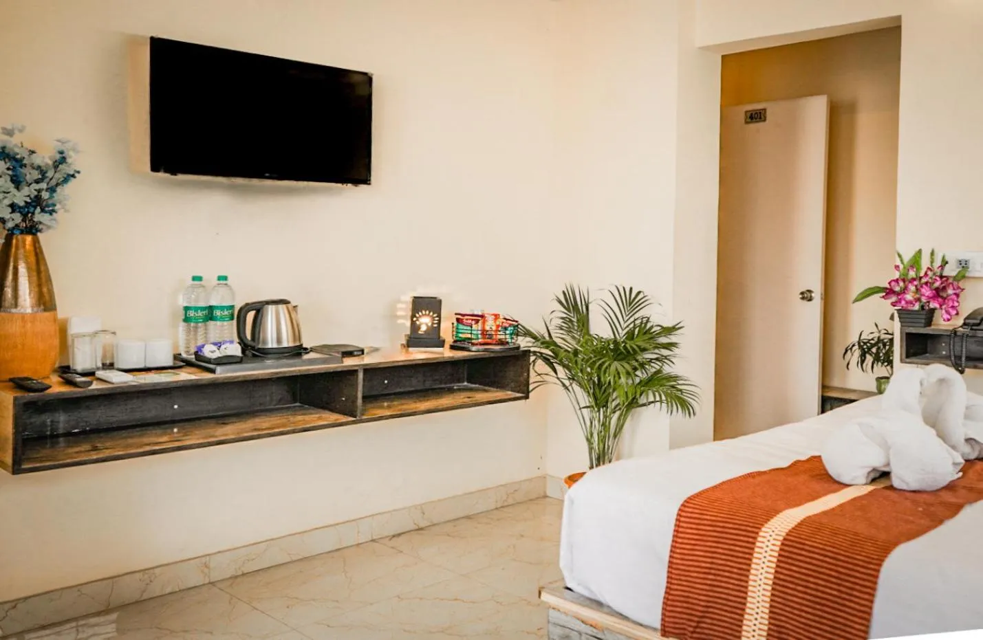 Bed in Ostro Inn New Town