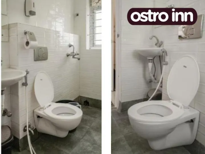 Bathroom in Ostro Inn New Town