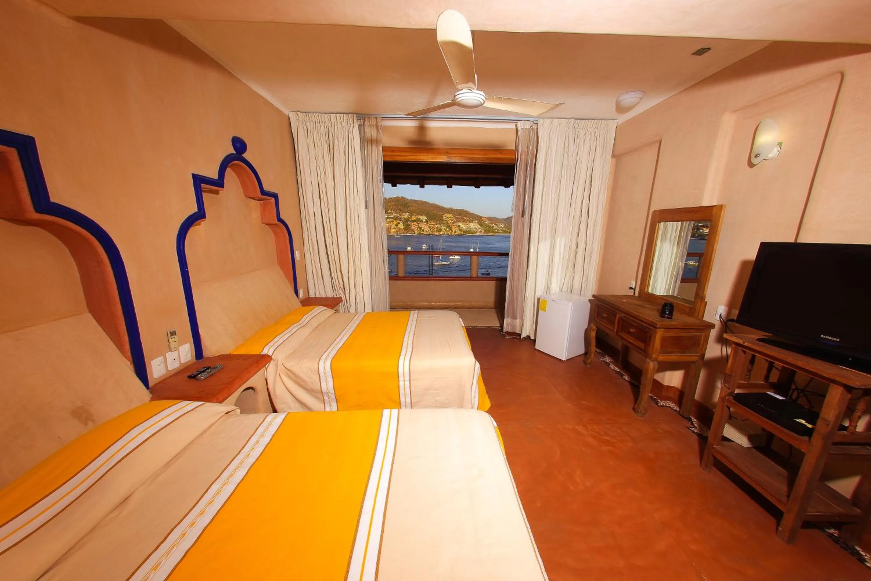 Bed in Villa del Pescador