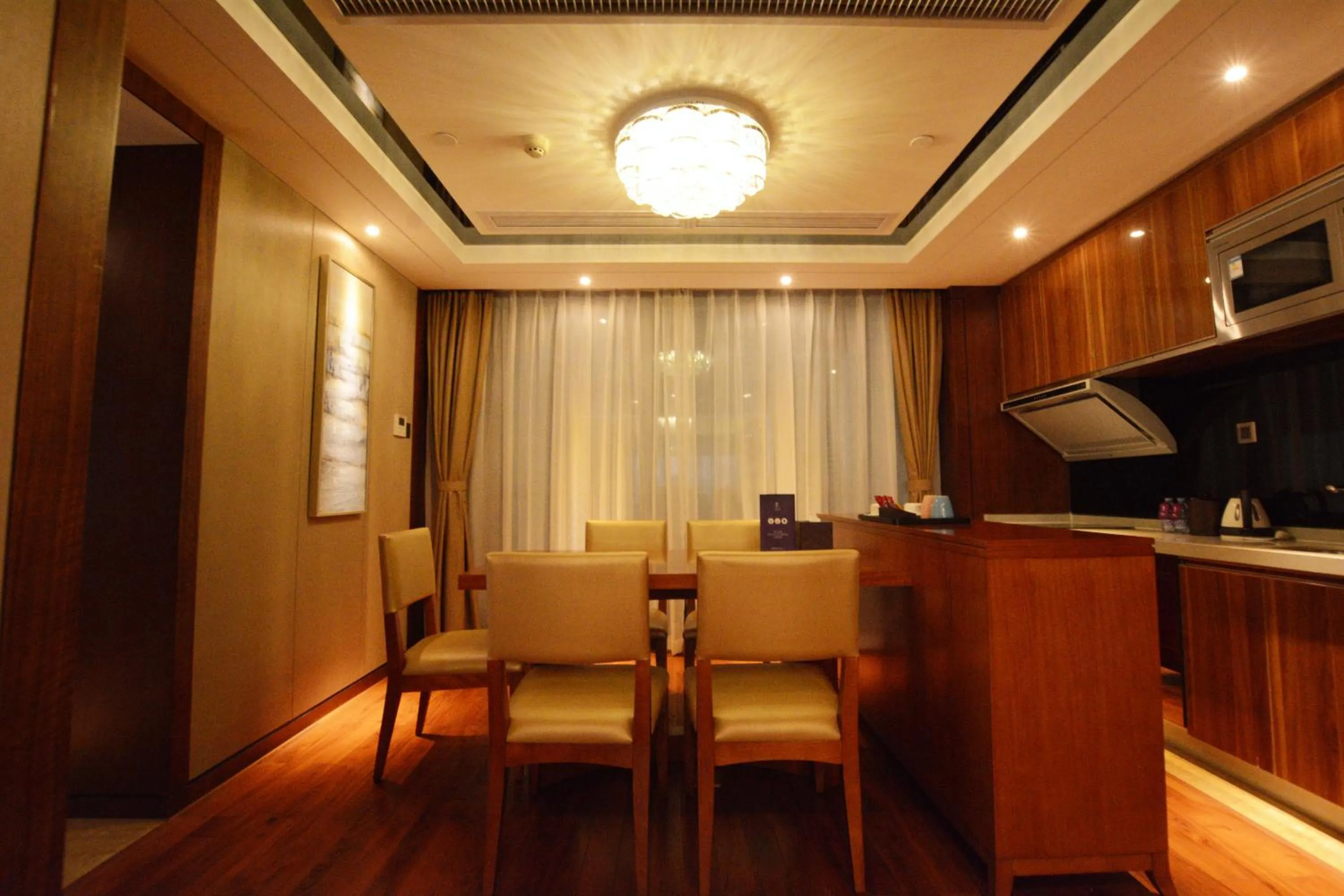 Dining area in Sentosa Hotel Apartment Taoyuan Branch