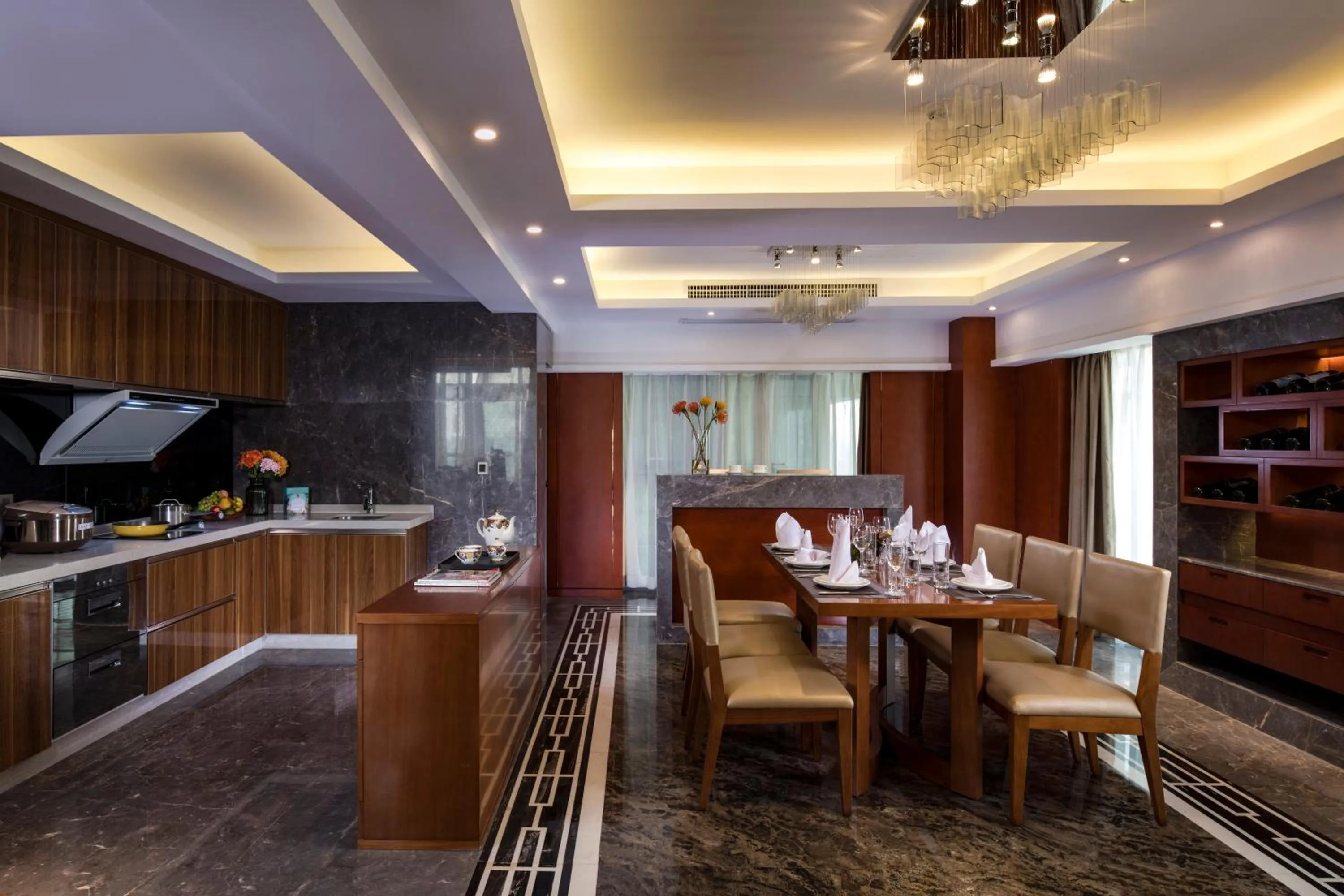 Photo of the whole room in Sentosa Hotel Apartment Taoyuan Branch