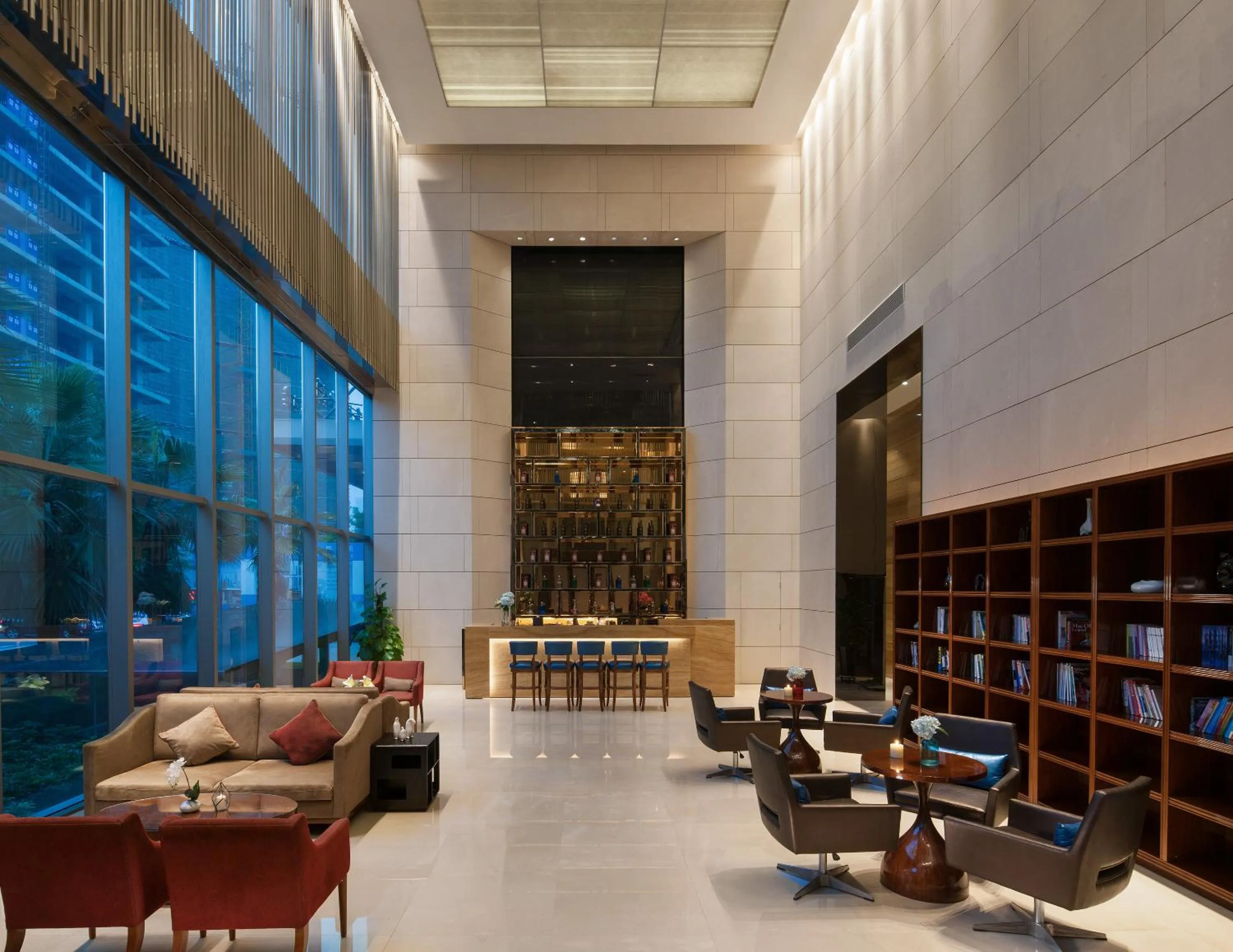 Seating area in Sentosa Hotel Apartment Taoyuan Branch