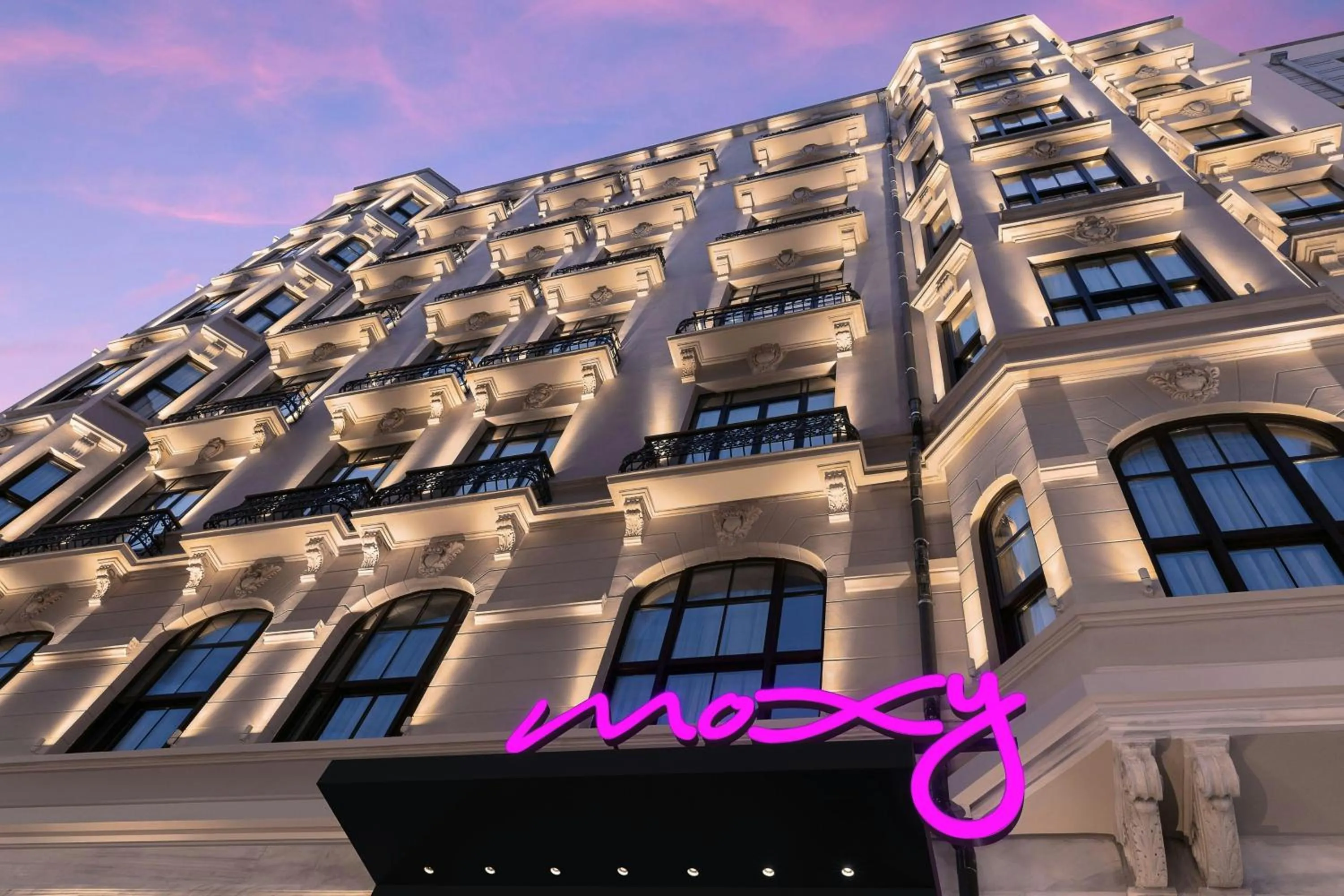 Property building in Moxy Istanbul Taksim by Marriott Bonvoy