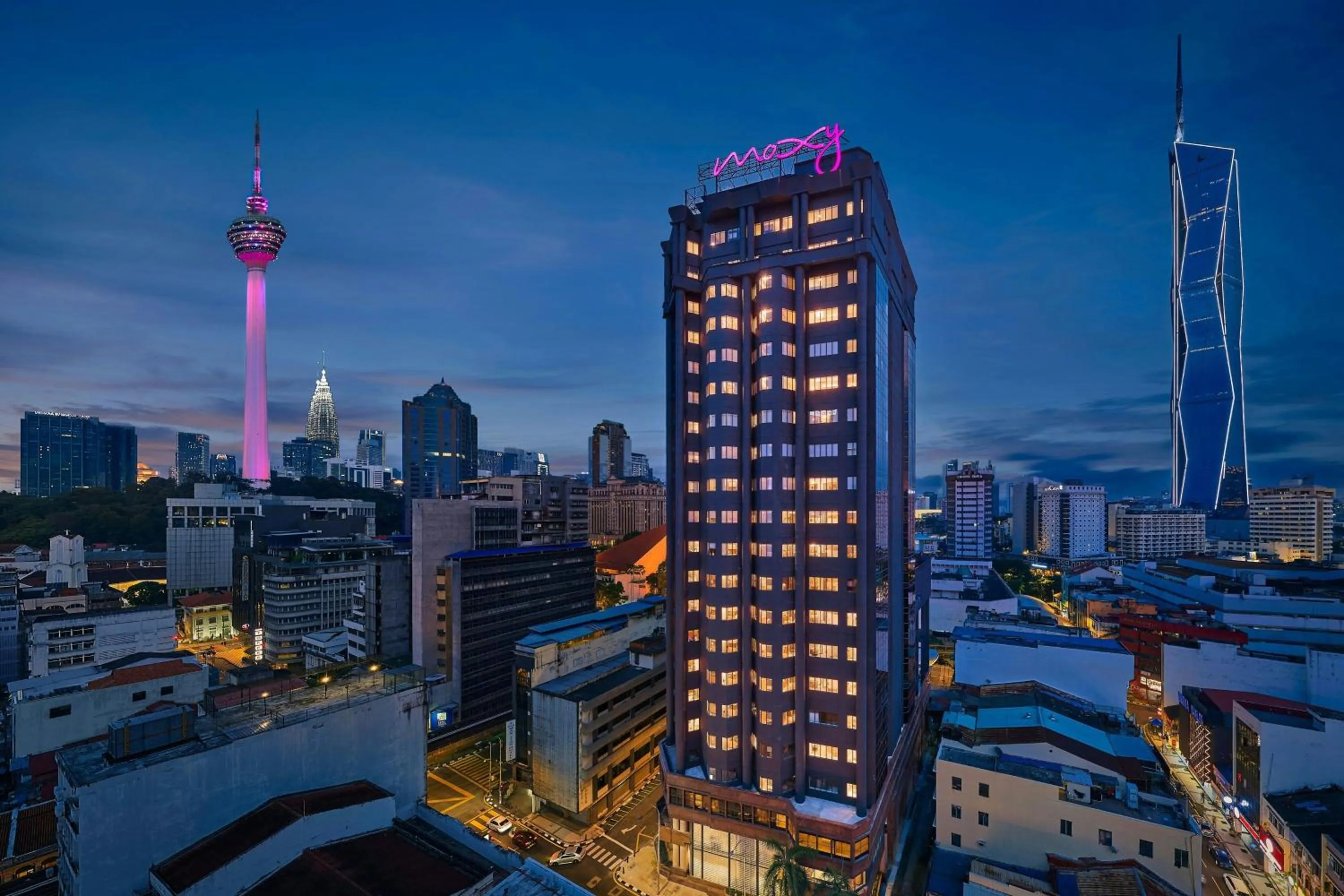View (from property/room) in Moxy Kuala Lumpur Chinatown