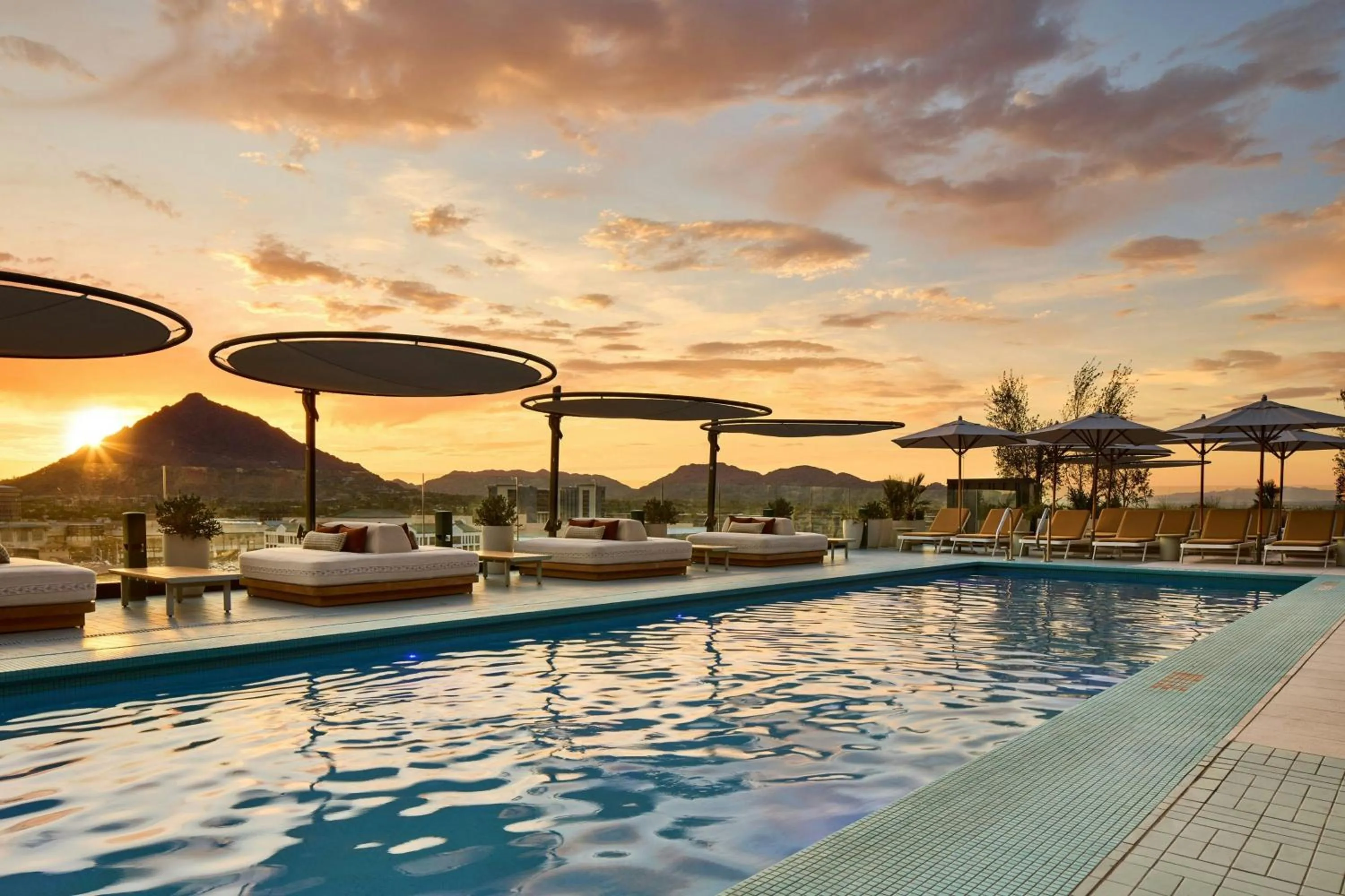 Swimming pool in The REMI, Scottsdale, Autograph Collection