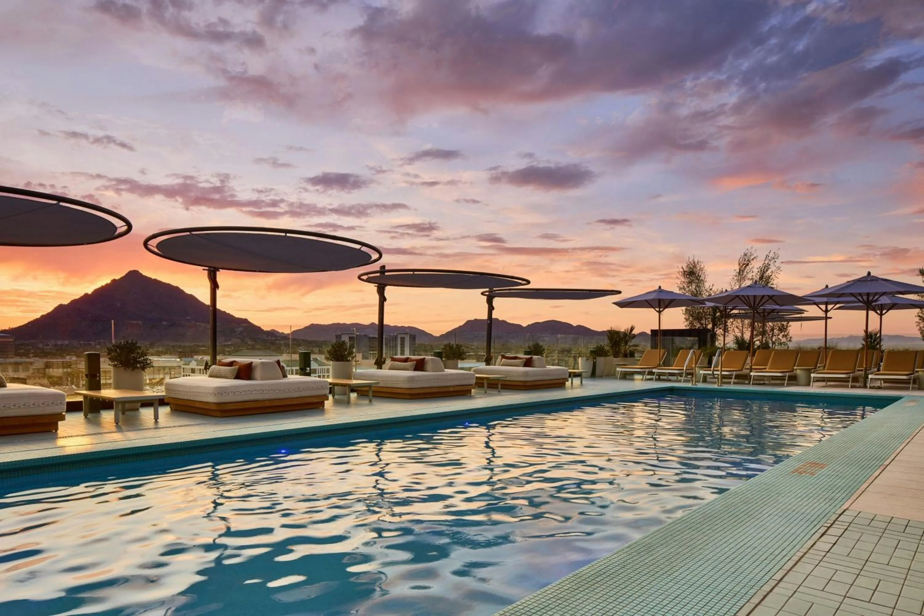 Swimming pool in The REMI, Scottsdale, Autograph Collection