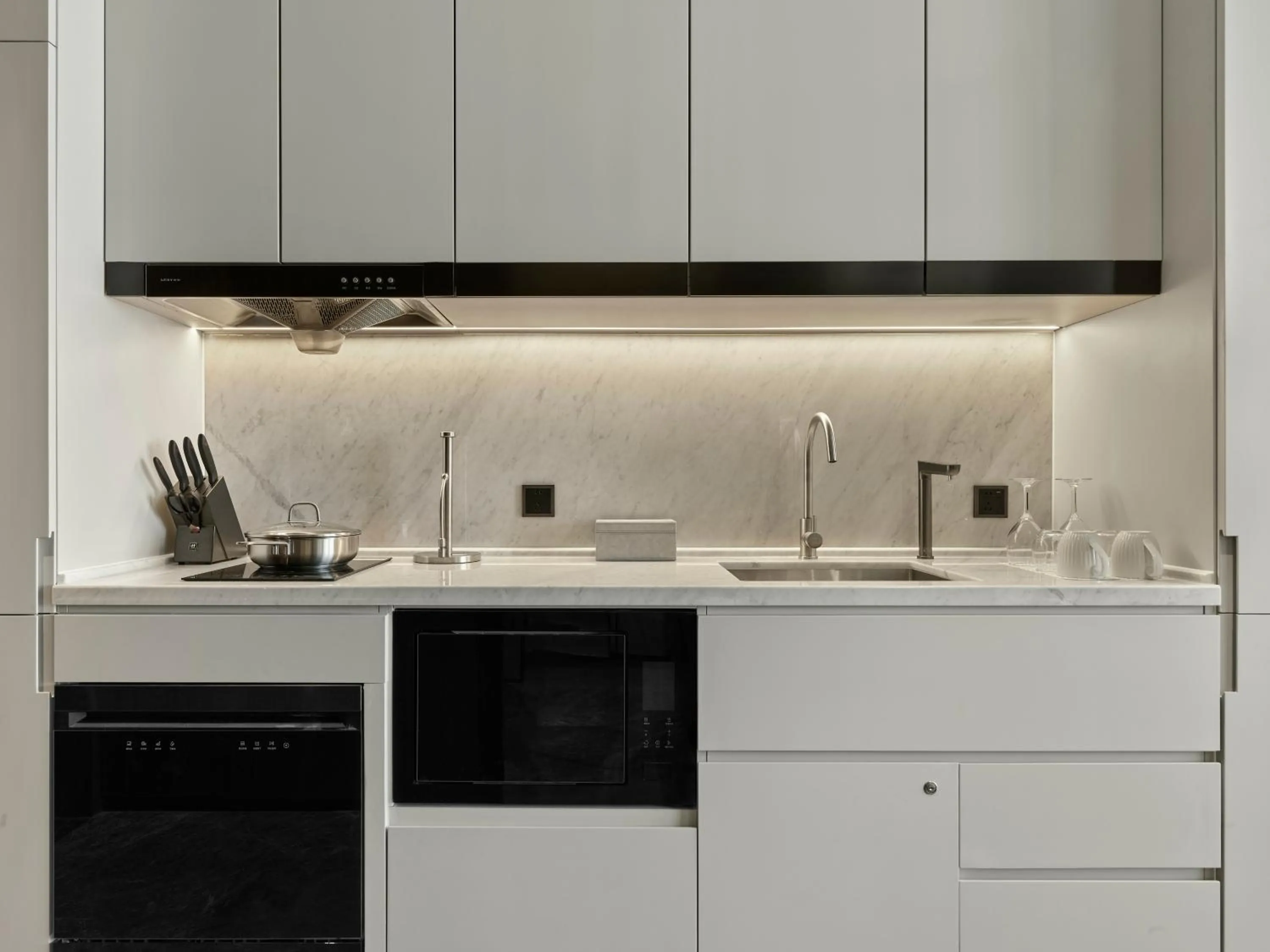 Kitchen or kitchenette in Marriott Executive Apartments Suzhou Industrial Park