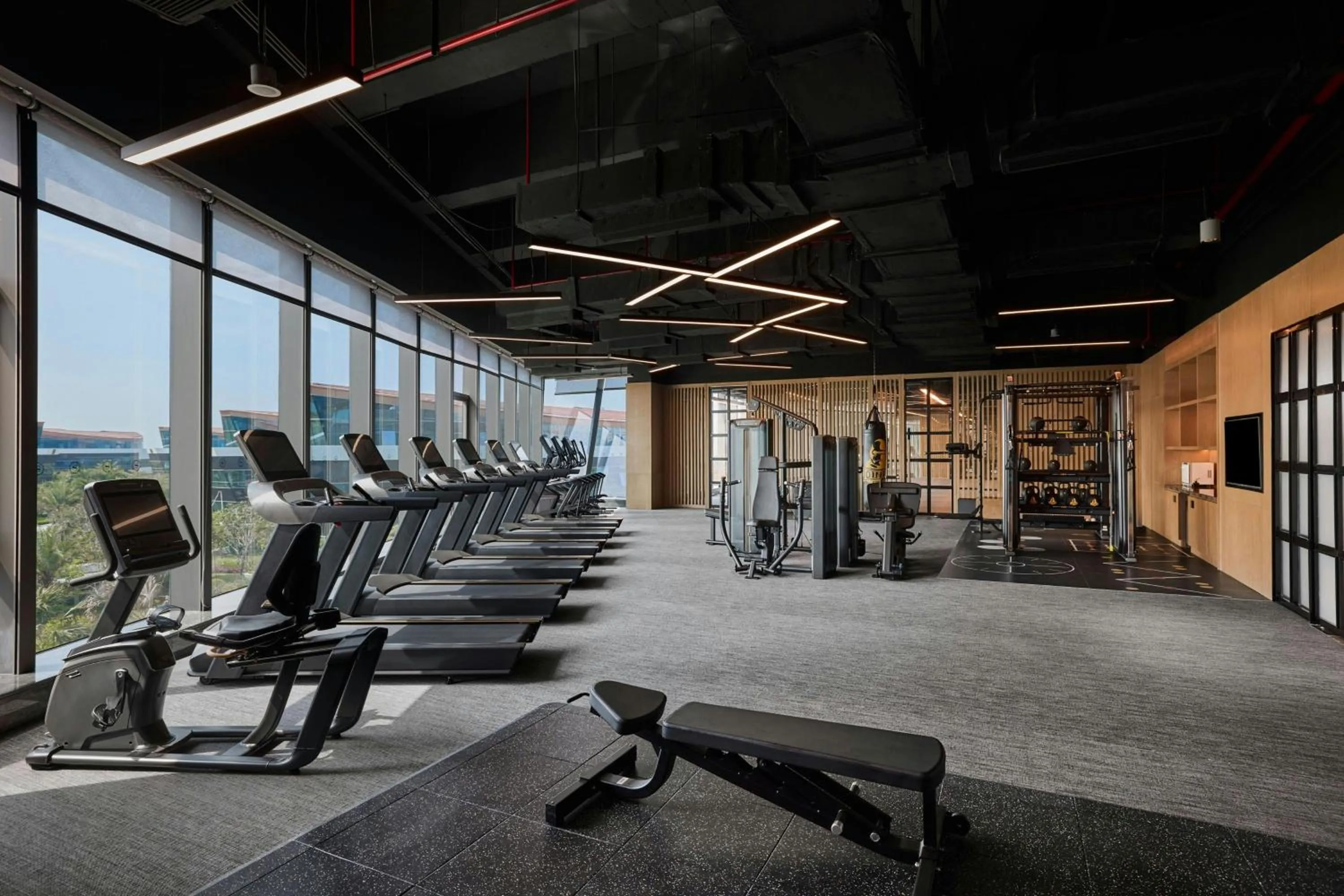 Fitness centre/facilities in Sheraton Grand Xiamen Jimei
