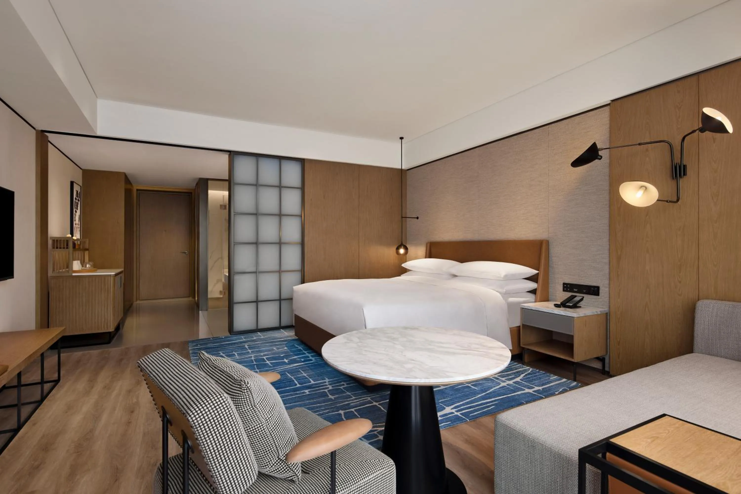 Bed in Sheraton Grand Xiamen Jimei