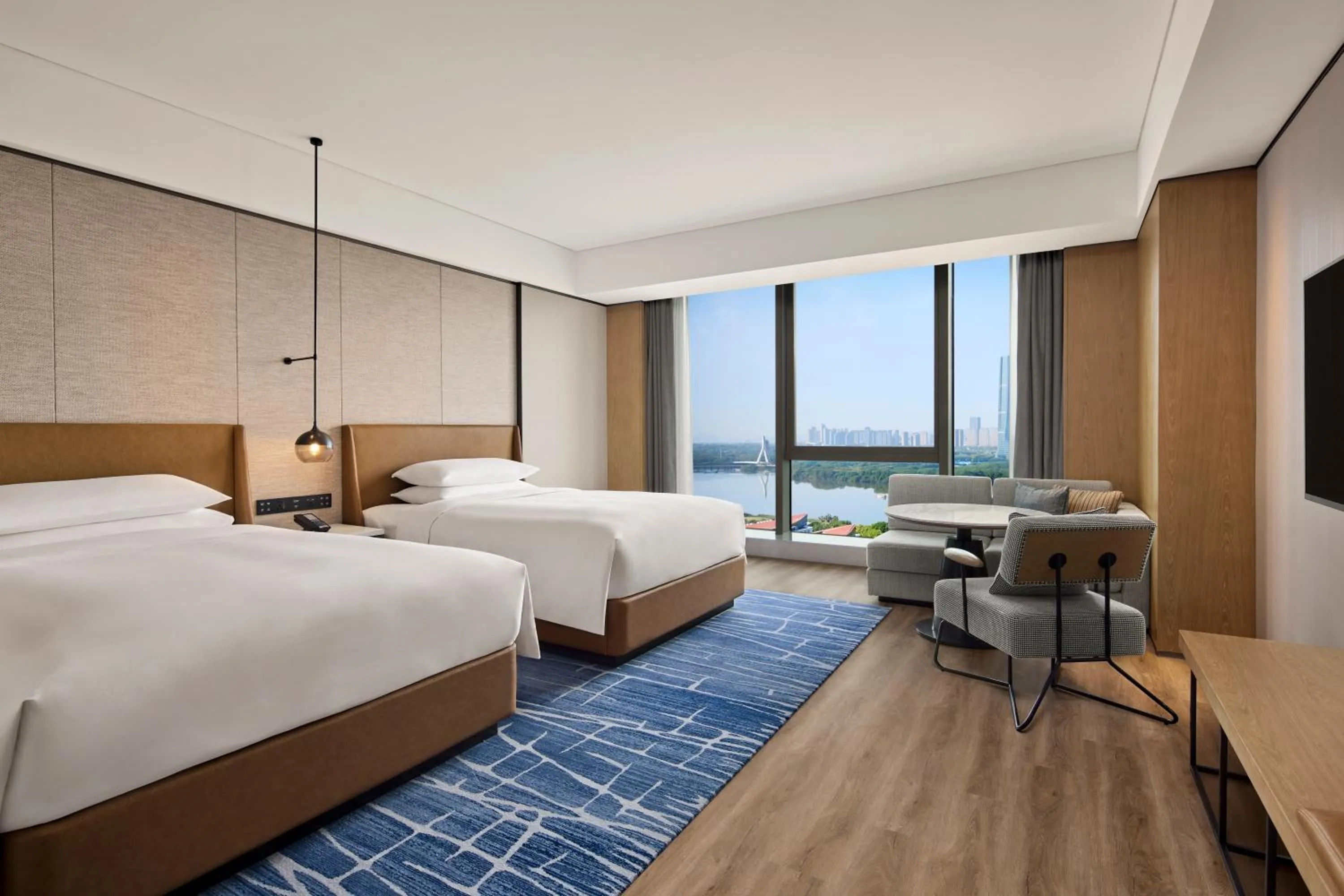 Bedroom, Bed in Sheraton Grand Xiamen Jimei