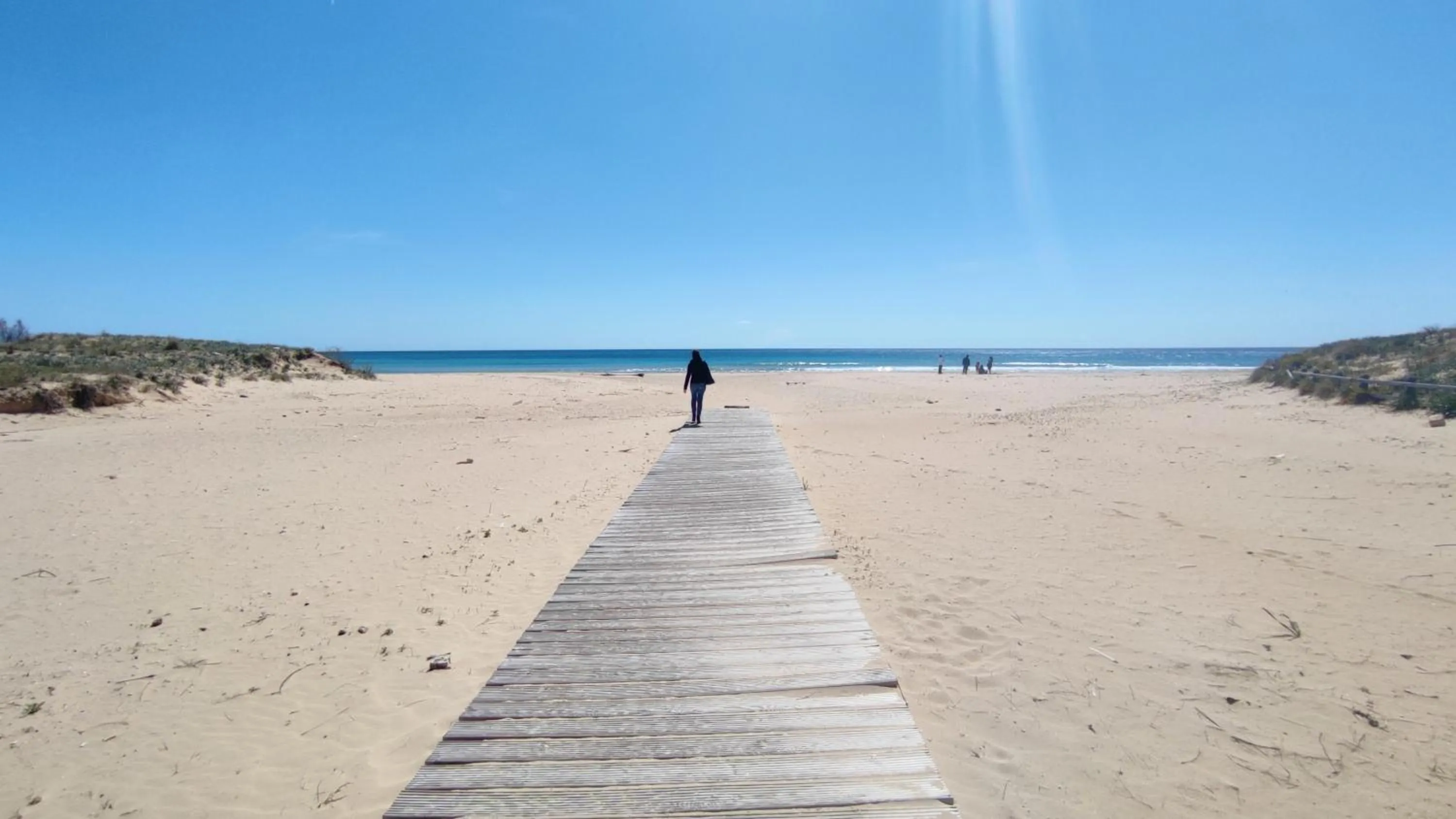 Beach in Picchio Hotel Pescoluse