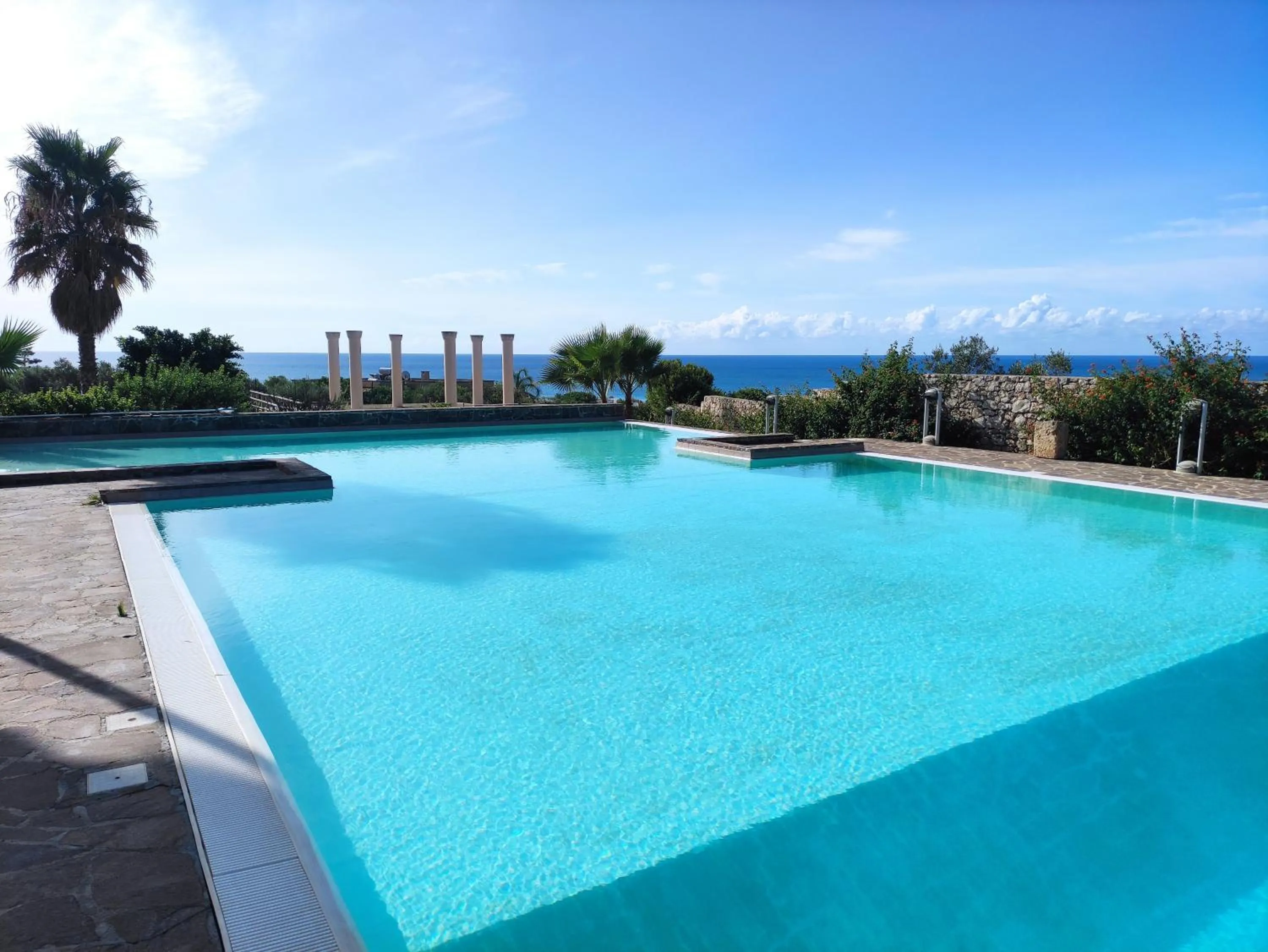 Sea view in Picchio Hotel Pescoluse