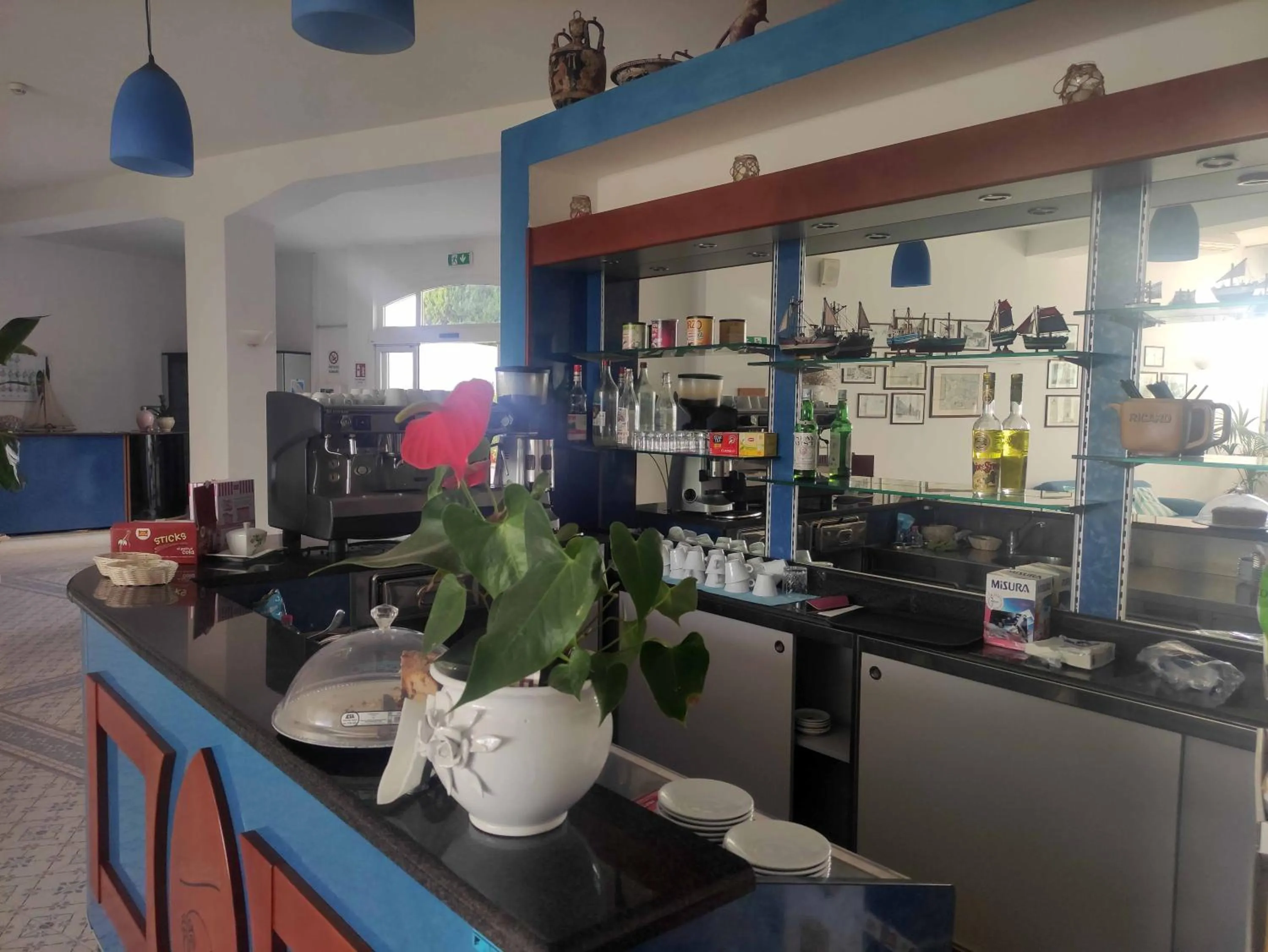 Lounge or bar in Picchio Hotel Pescoluse